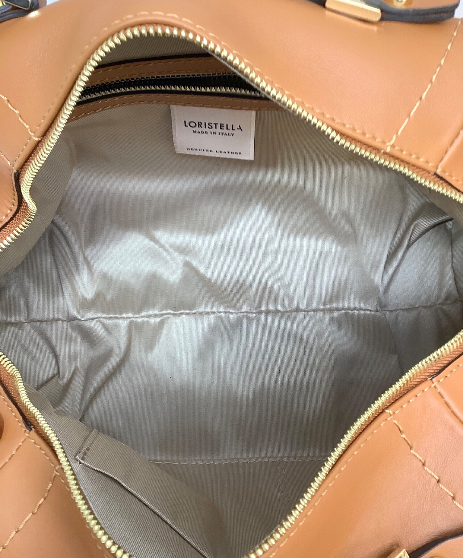 中古・古着通販】LORISTELLA (ロリステッラ) レザーハンドバッグ