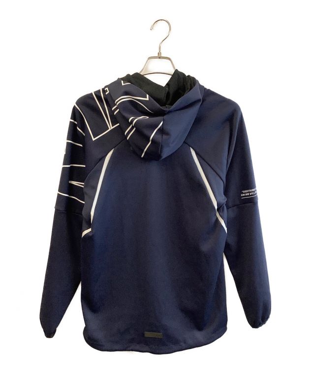 オークリー ジップアップ パーカー◆ブルー系 Mサイズ 中古・古着通販】OAKLEY (オークリー) ジップパーカー ブラック