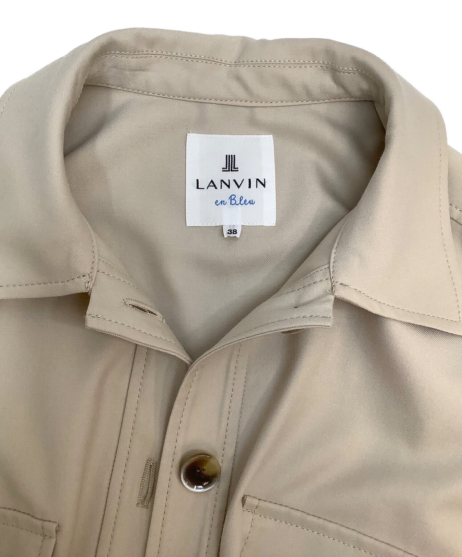 中古・古着通販】LANVIN en Bleu (ランバンオンブルー) ベルテットCPO  