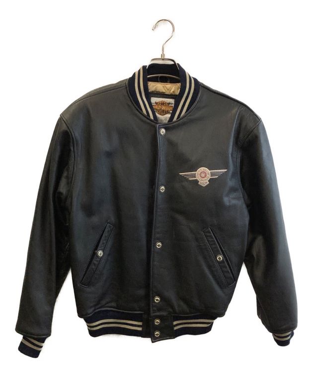 【新品未使用品】Harley-Davidson スタジャン 黒 中古・古着通販】HARLEY-DAVIDSON (ハーレーダビッドソン) ライダース