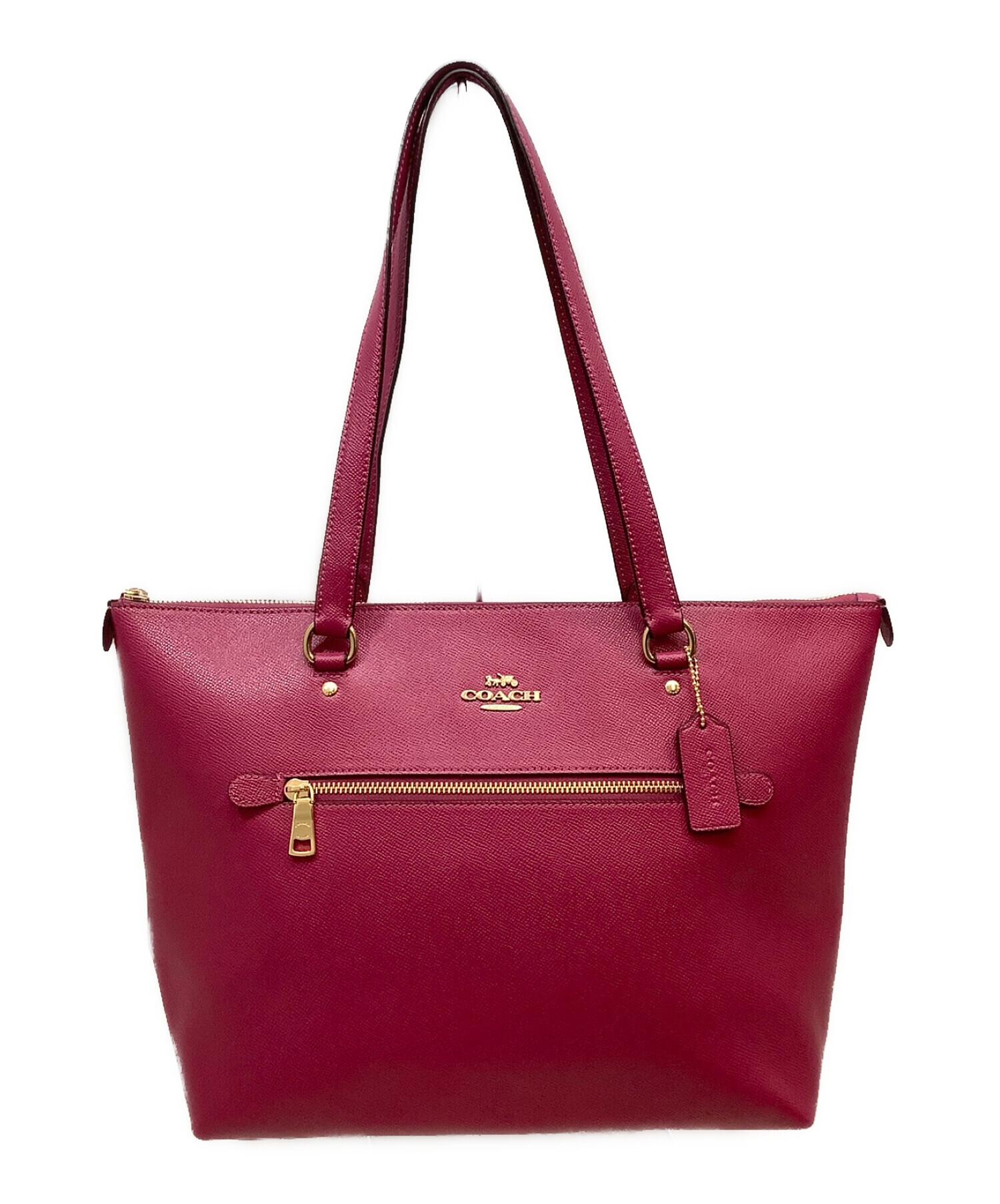 中古・古着通販】COACH (コーチ) トートバッグ ショッキングピンク 