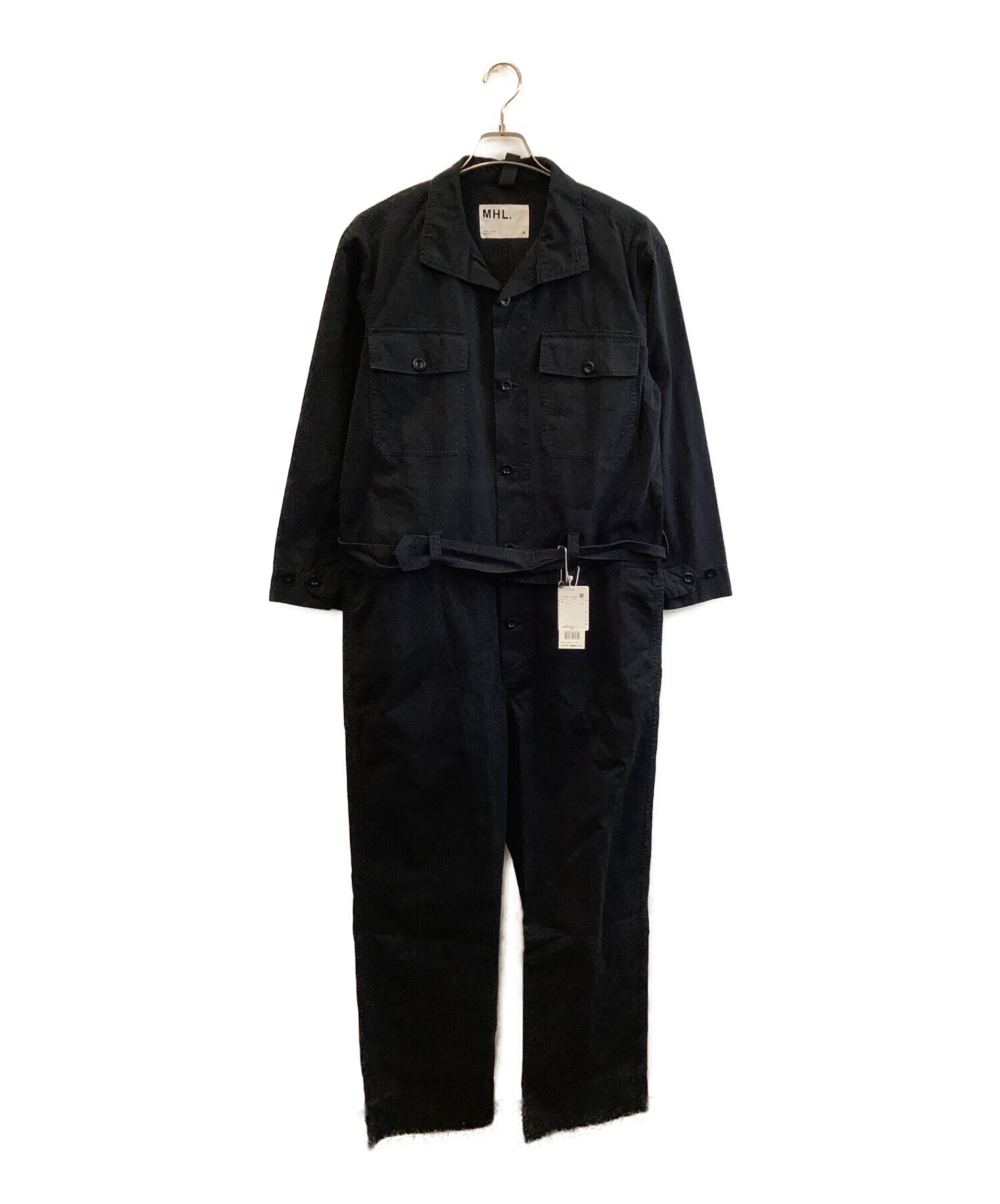 MHL. オーバーオール 中古・古着通販】MHL (エムエイチエル) オーバーオール ブラック