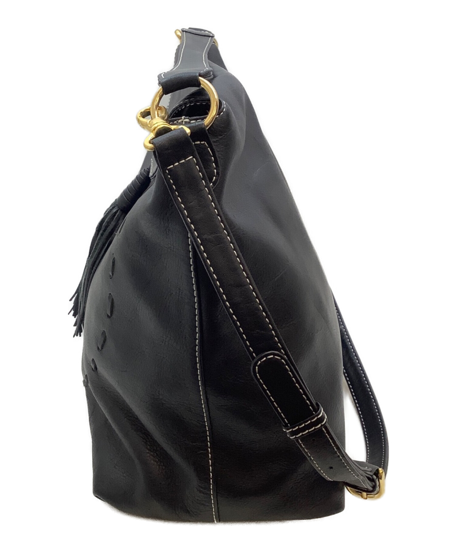 中古・古着通販】KITAMURA (キタムラ) ショルダーバッグ ブラック