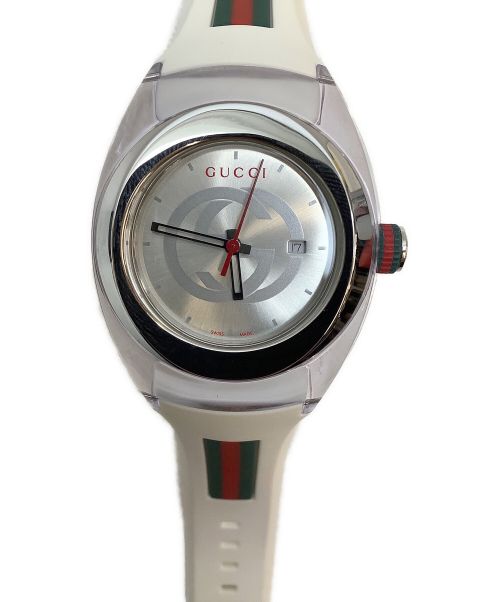 中古・古着通販】GUCCI (グッチ) 腕時計 シルバー｜ブランド・古着通販