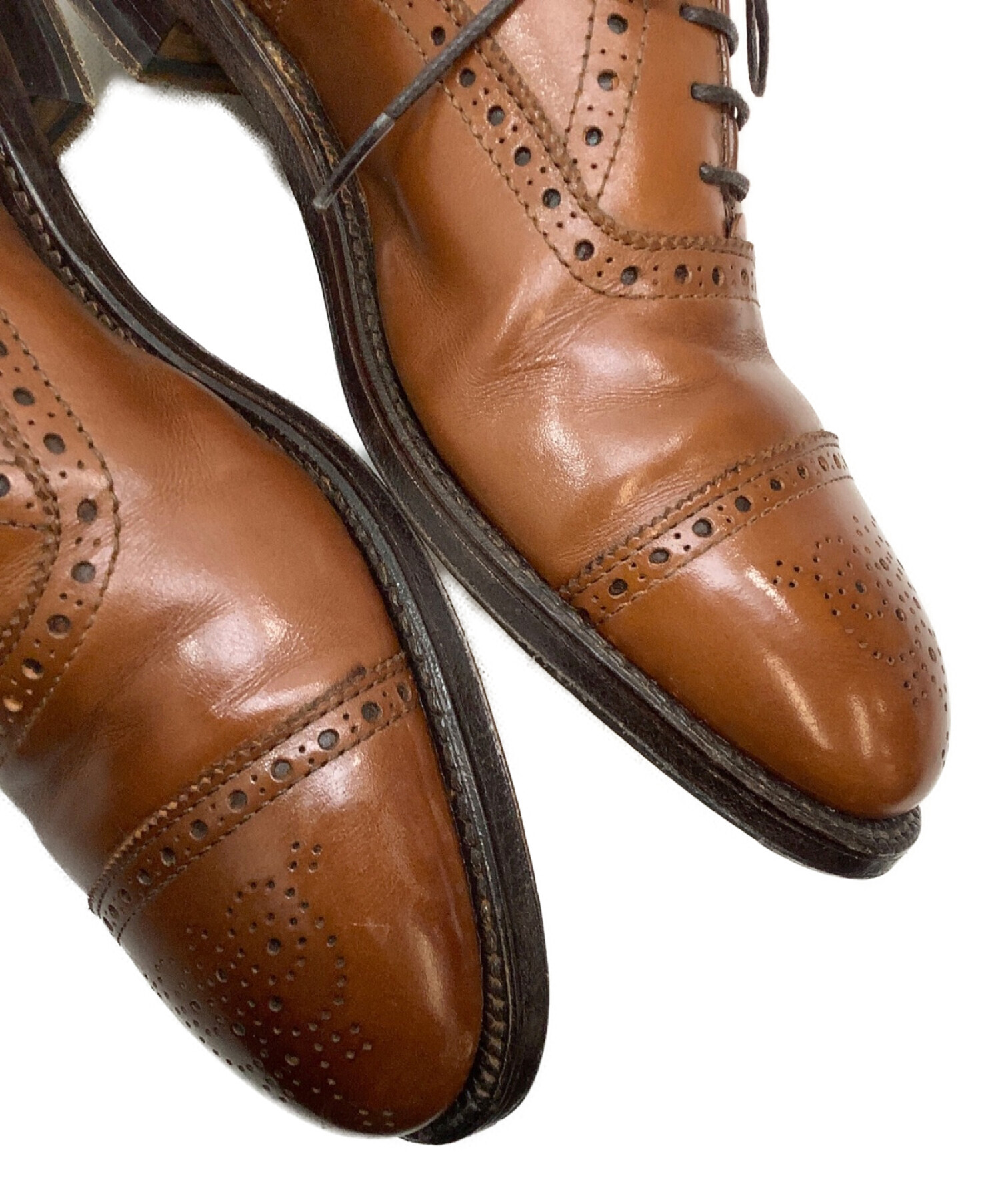 中古・古着通販】Alden (オールデン) メダリオンシューズ ブラウン