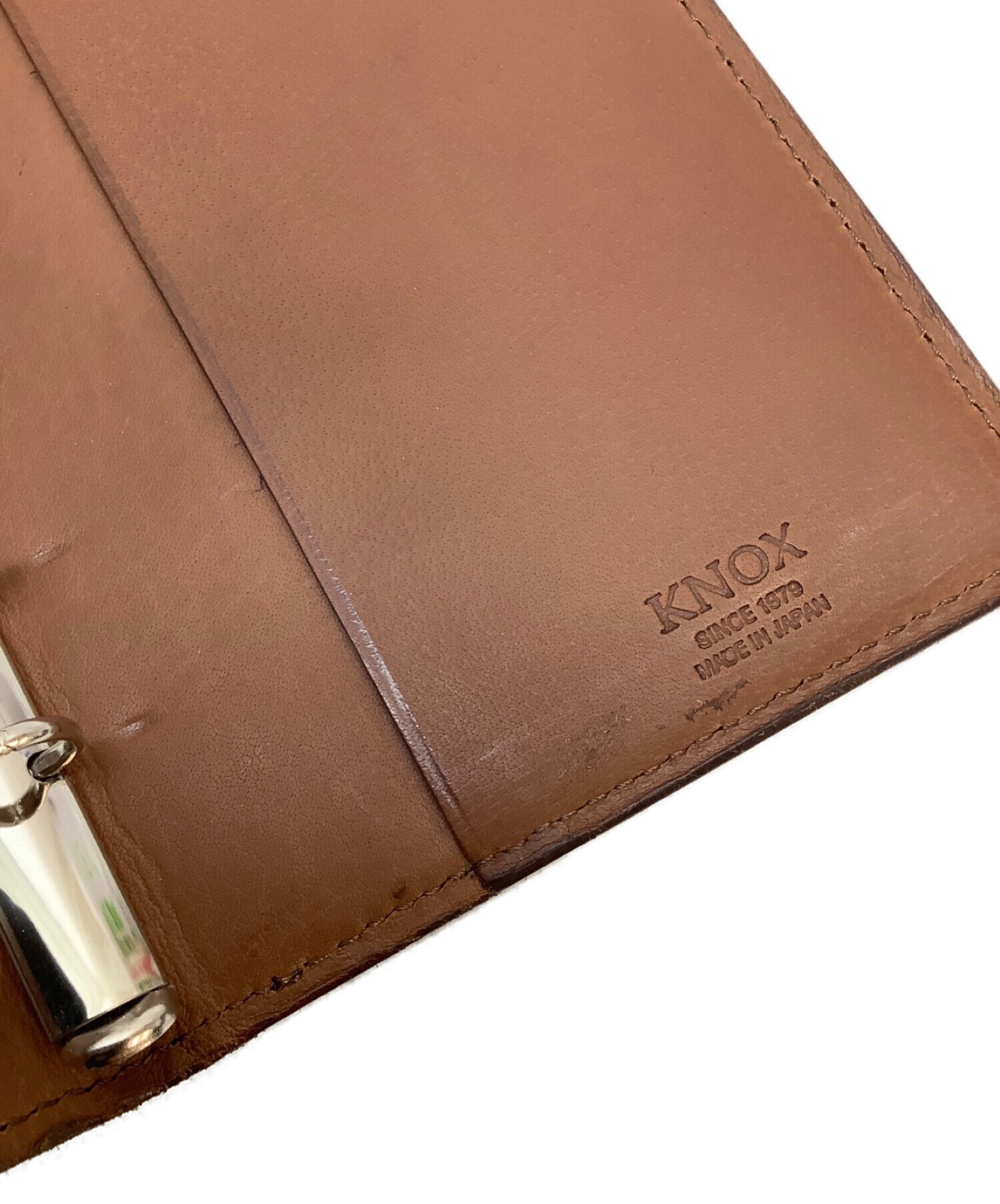 中古・古着通販】KNOX (ノックス) システム手帳 ブラウン｜ブランド  
