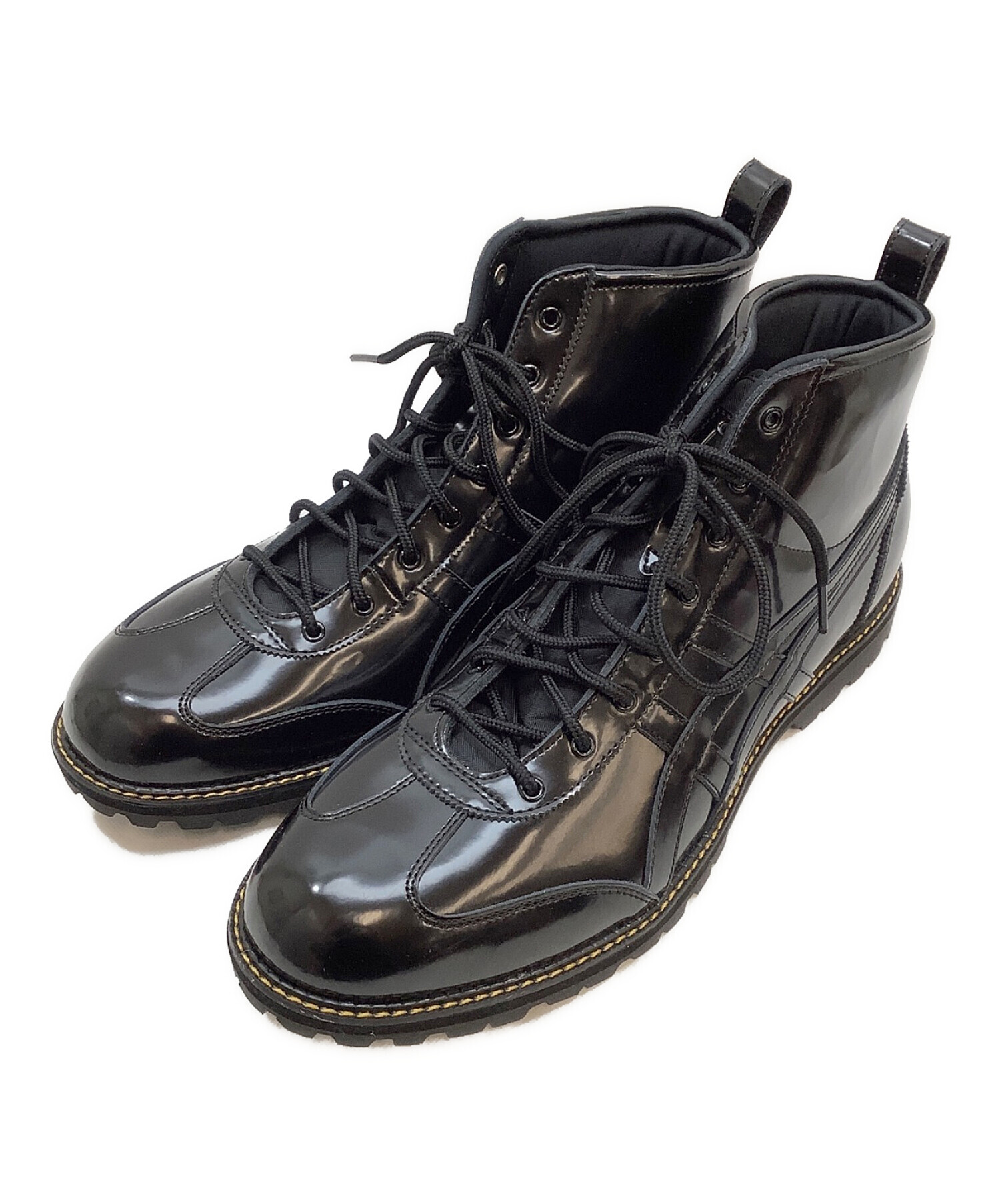 中古・古着通販】Onitsuka Tiger (オニツカタイガー) ブーツ ブラック 