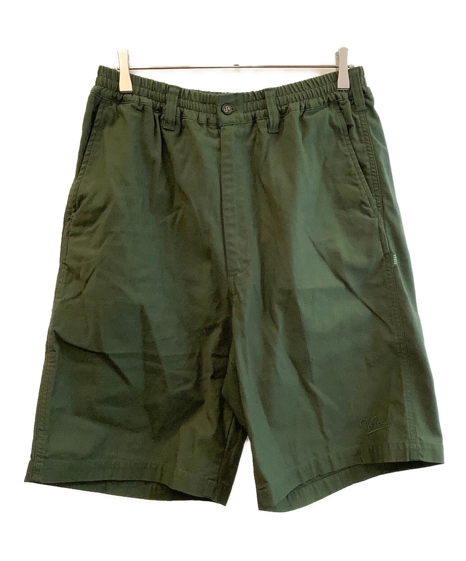 K FACTORY ショートパンツ ハーフパンツ グリーン 80s 中古・古着通販】KEBOZ (ケボズ) ショートパンツ グリーン サイズ:XL