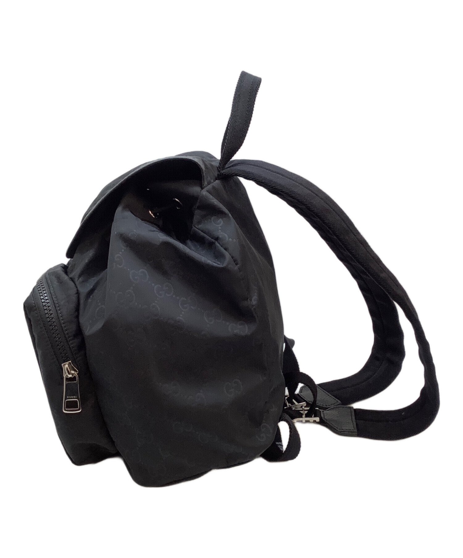 中古・古着通販】GUCCI (グッチ) リュック ブラック｜ブランド