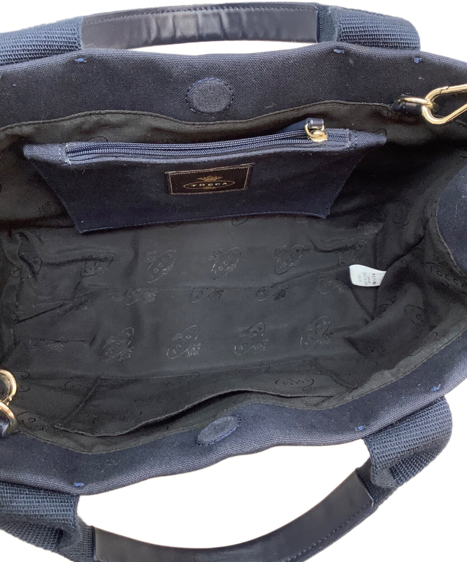 中古・古着通販】TOCCA (トッカ) 2WAYバッグ ネイビー｜ブランド・古着