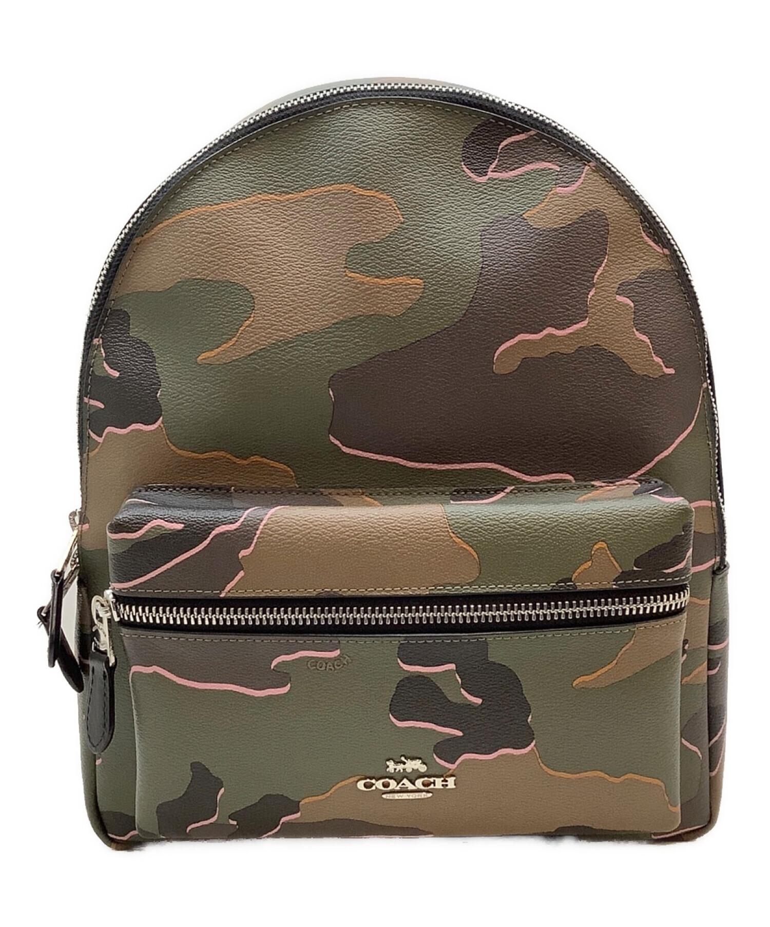 中古・古着通販】COACH (コーチ) リュック カーキ｜ブランド・古着通販 