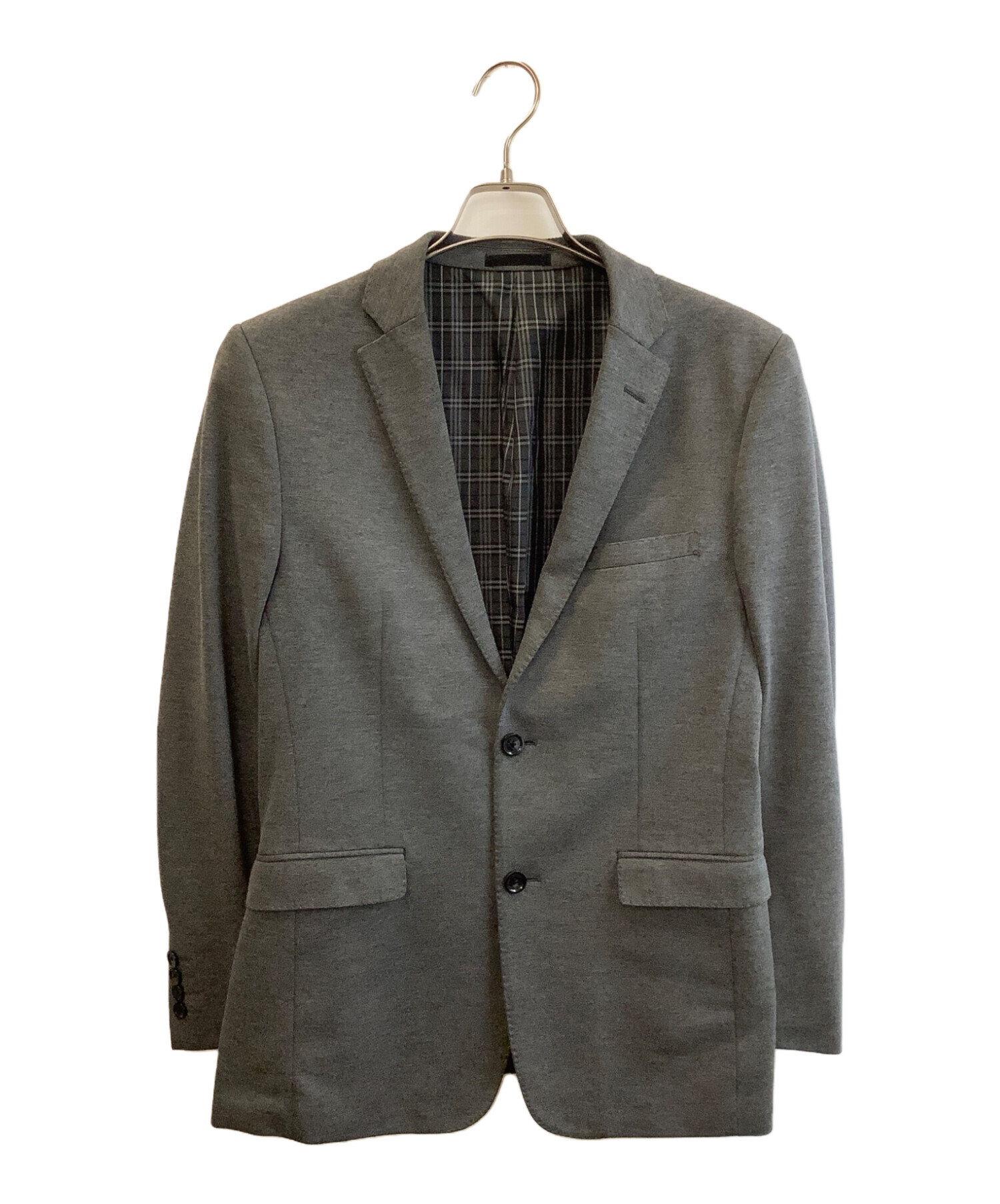 BURBERRY BLACK LABEL グレー　三つボタンジャケット M BURBERRY BLACK LABEL グレー 三つボタンジャケット M 中古・古着通販