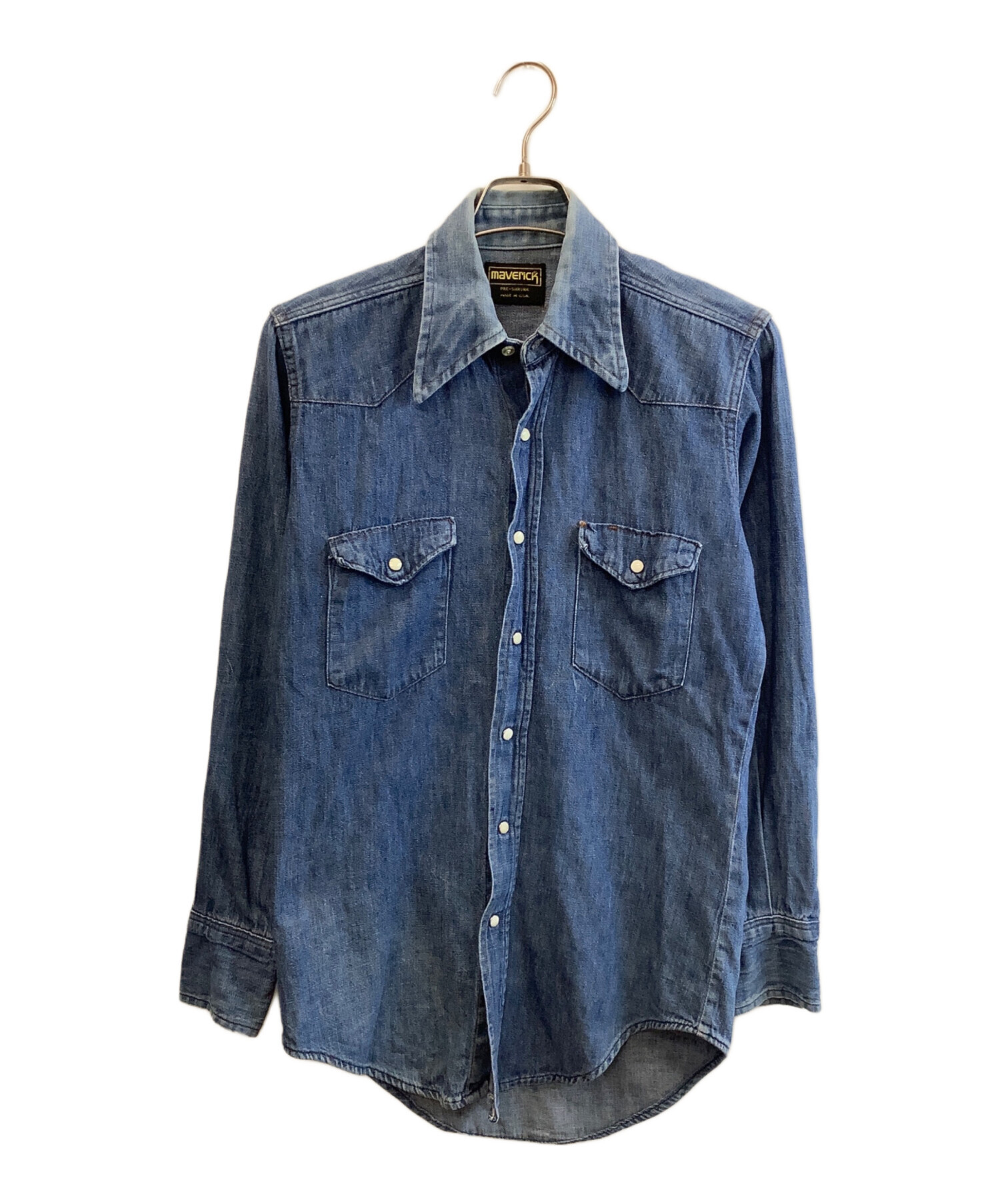 60s MAVERICK ウエスタン　デニムシャツ マーベリック　17 60s MAVERICK ウエスタン デニムシャツ マーベリック 17
