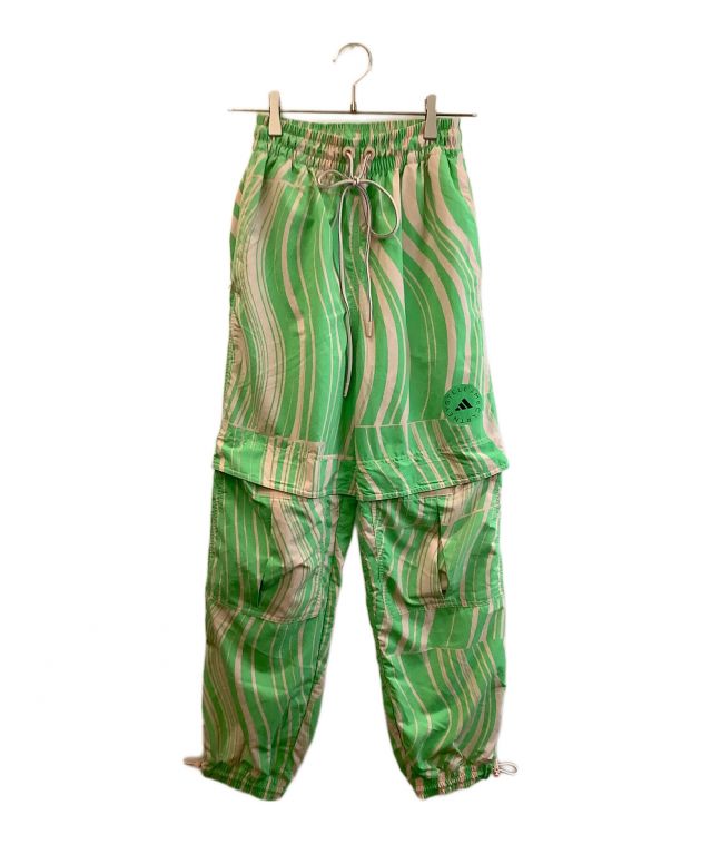 人気完売品adidas×ステラマッカートニー　総柄ナイロンパンツ カーゴパンツ 人気完売品adidas×ステラマッカートニー 総柄ナイロンパンツ カーゴ