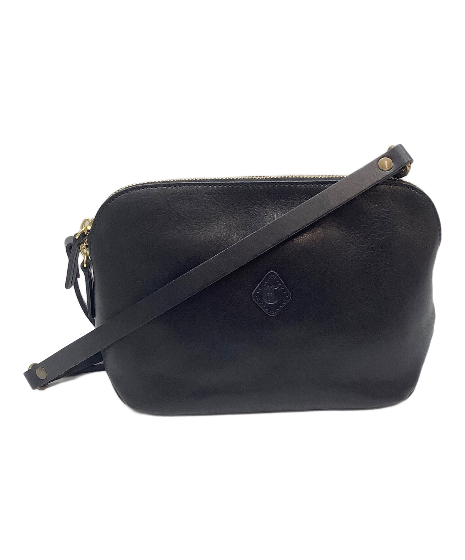 クレドランナイロンブラック　ショルダーバック新品・未使用品・タグ付き 中古・古着通販】CLEDRAN (クレドラン) ショルダーバッグ ブラック