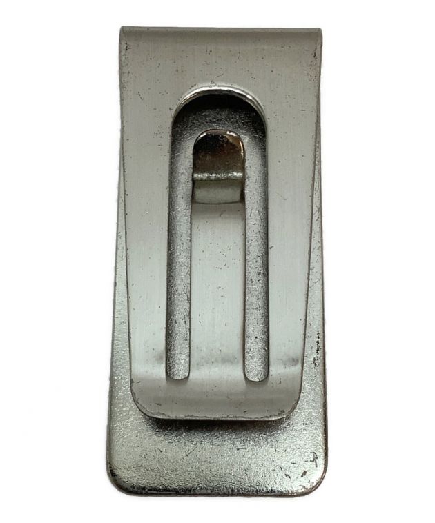 未使用美品グッチGUCCI ステンレススチール マネークリップ本物 中古・古着通販】GUCCI (グッチ) マネークリップ ネイビー｜ブランド