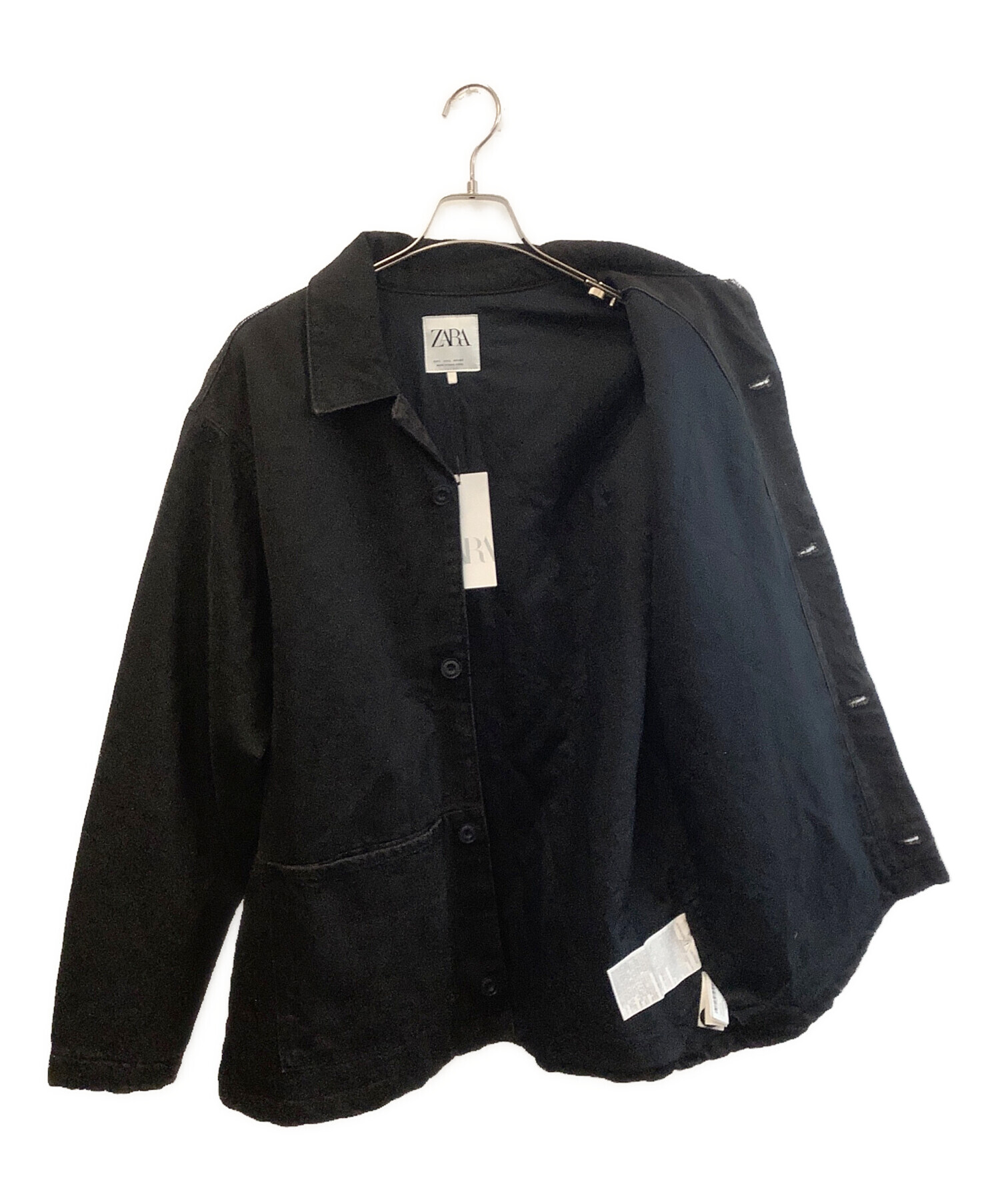 ZARA ジャケット　サイズＬ　ブラック 1024006181982028_03_1590w.jpeg