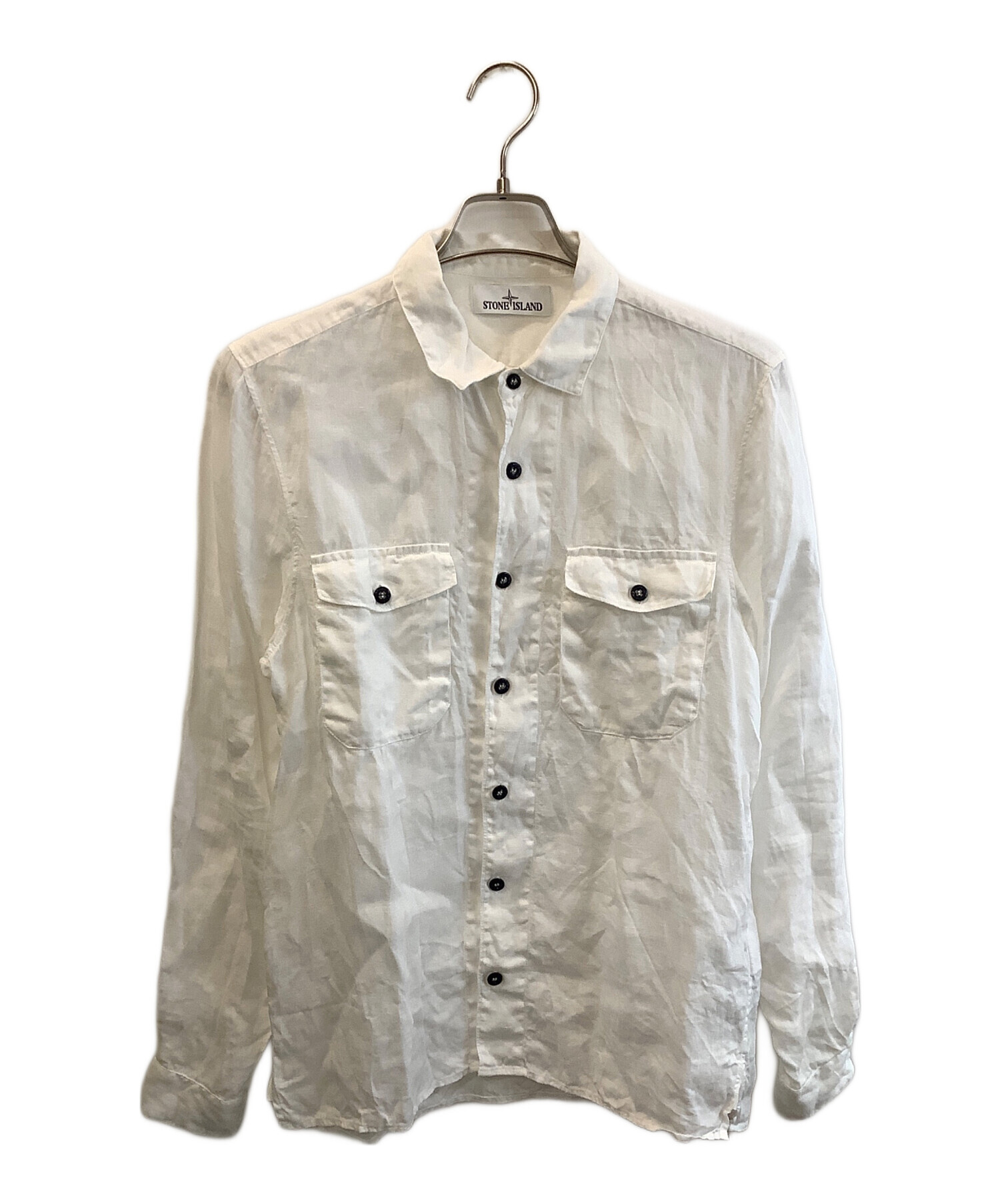 STONE ISLAND リネン シャツ STONE ISLAND リネン シャツ