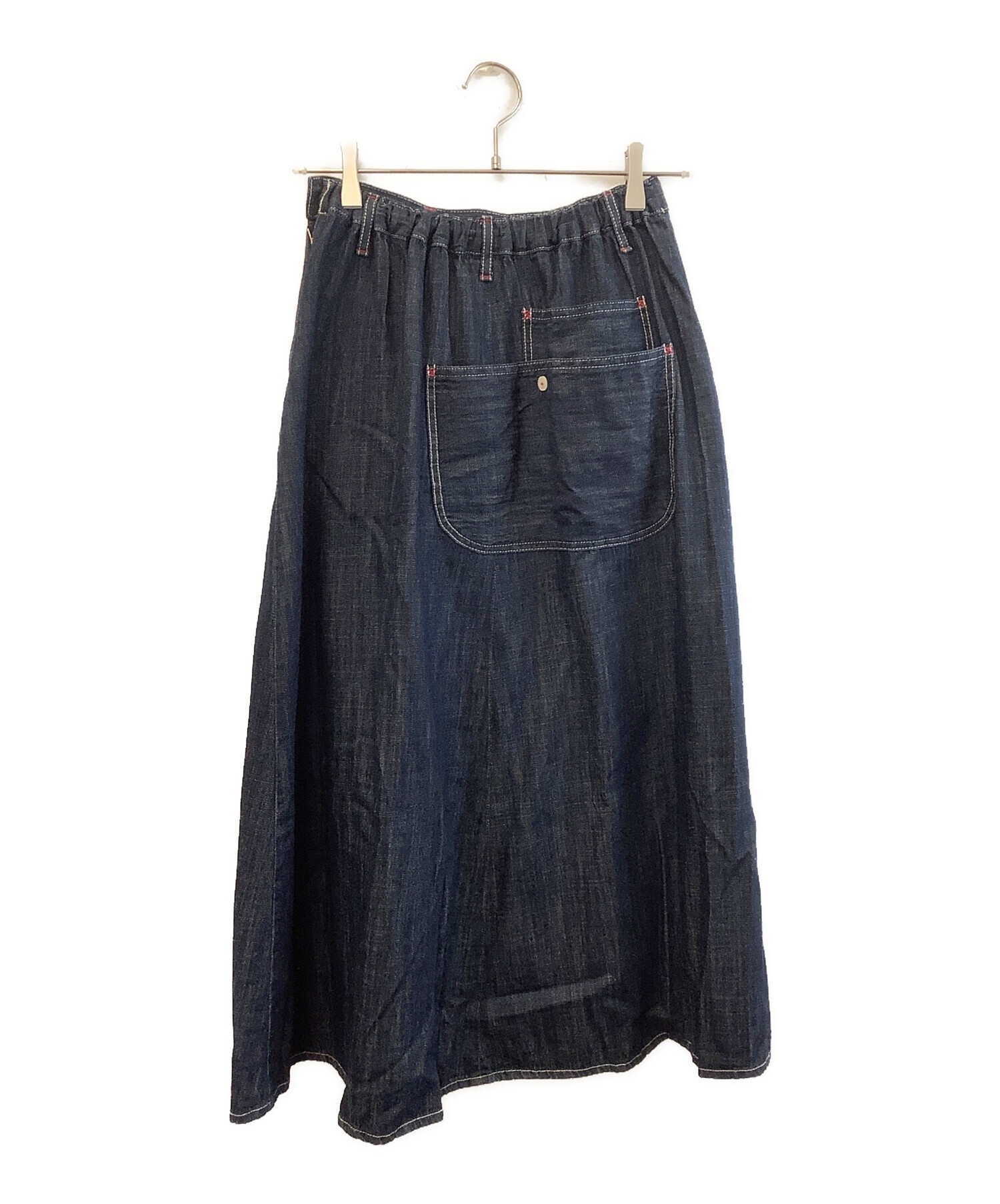中古・古着通販】BLUE TRICK (ブルートリック) ブラックデニムロング