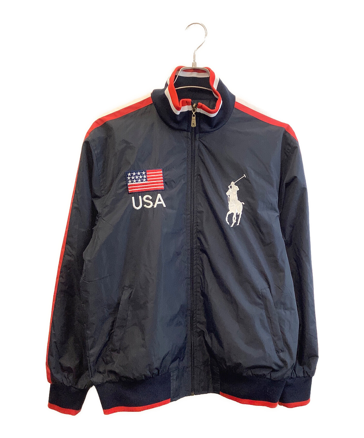 古着 Polo by Ralph Lauren ネイビー ブルゾン XXL POLO RALPH LAUREN(ポロラルフローレン) / ジャケット/M/コットン