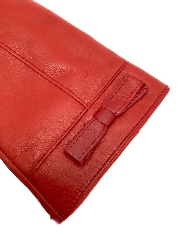 CARIDEI カリデイ 手袋  茶 【古着】【中古】【送料無料】 CARIDEI（カリデイ） イタリア製 革 手袋 スマホ対応 手袋 レディース