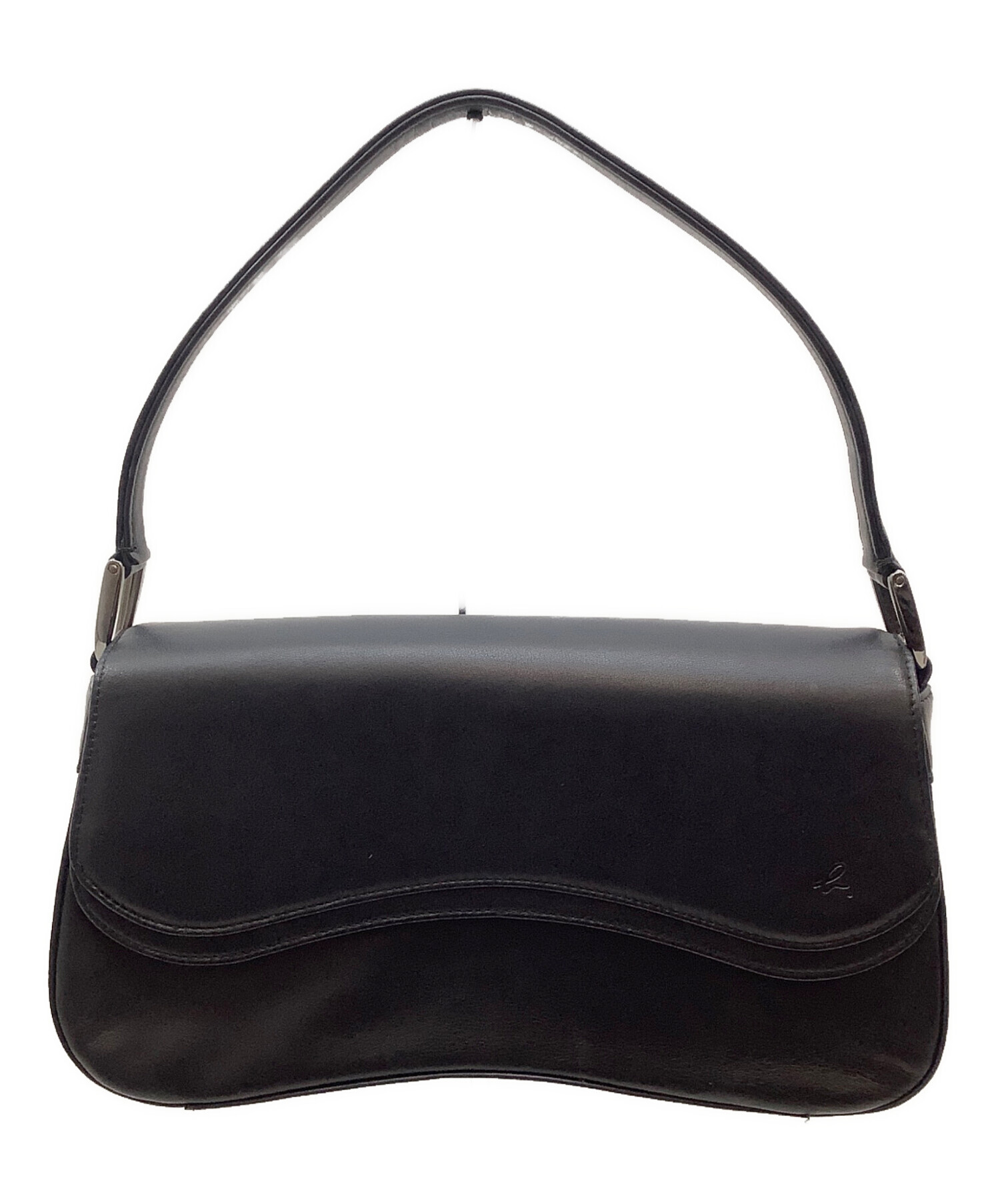 新品 アニエスベー agnes.b ショルダーバッグ ブラック アニエスベー