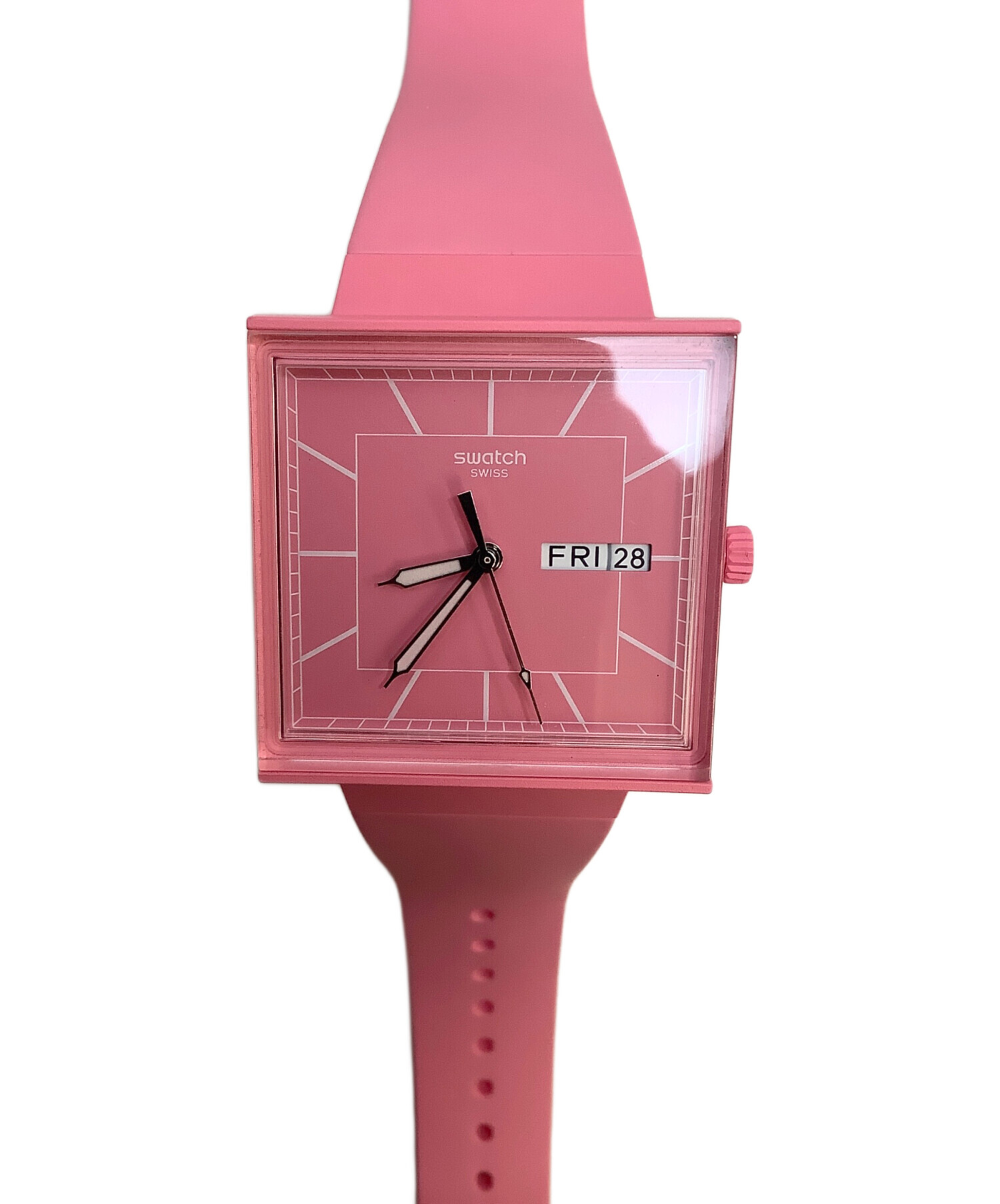 中古・古着通販】SWATCH (スウォッチ) 腕時計 ピンク｜ブランド・古着