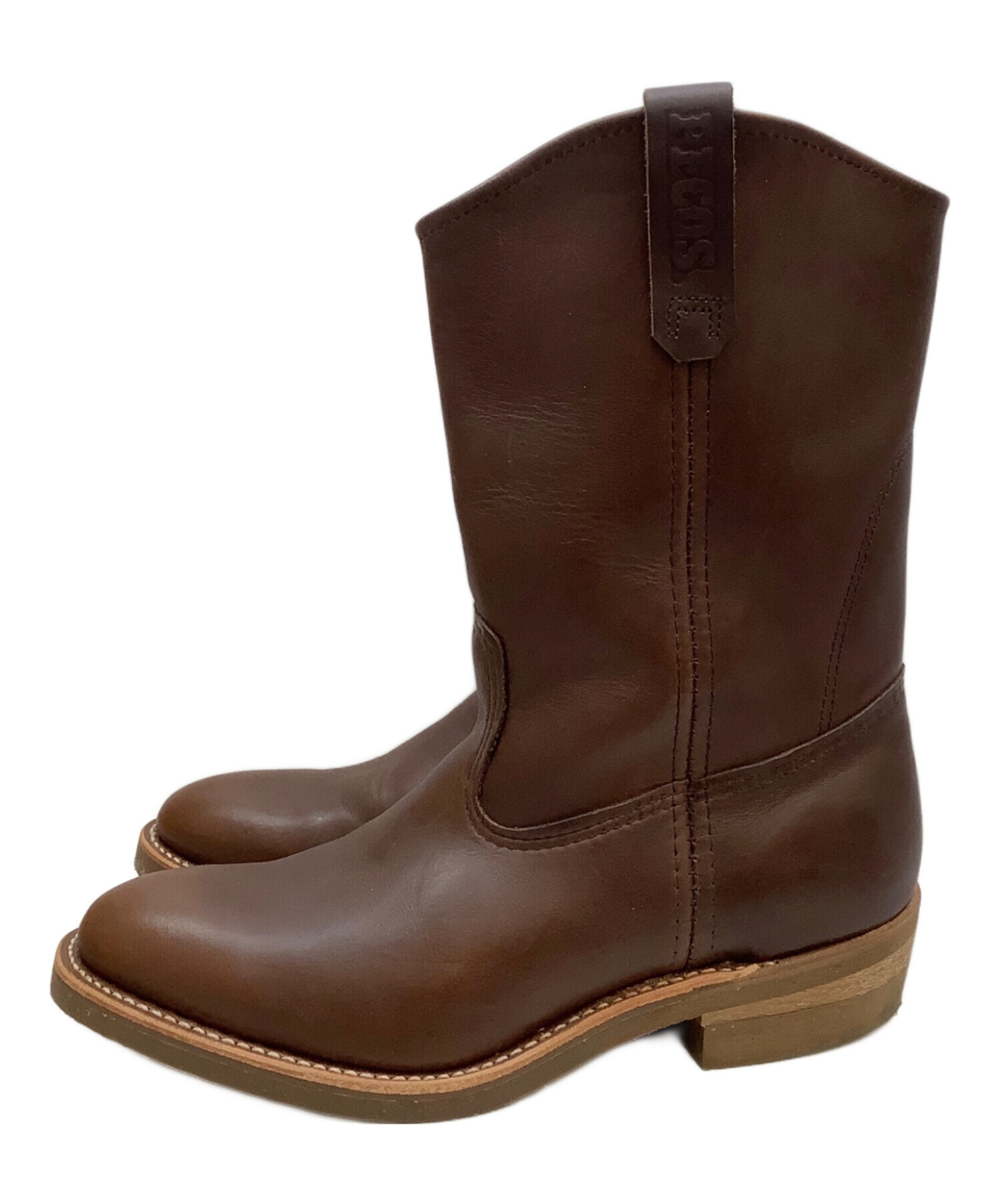 10D　RED WING　ペコスブーツ　ブラウン　USA製　P3639 10D RED WING ペコスブーツ ブラウン USA製 P3639 靴