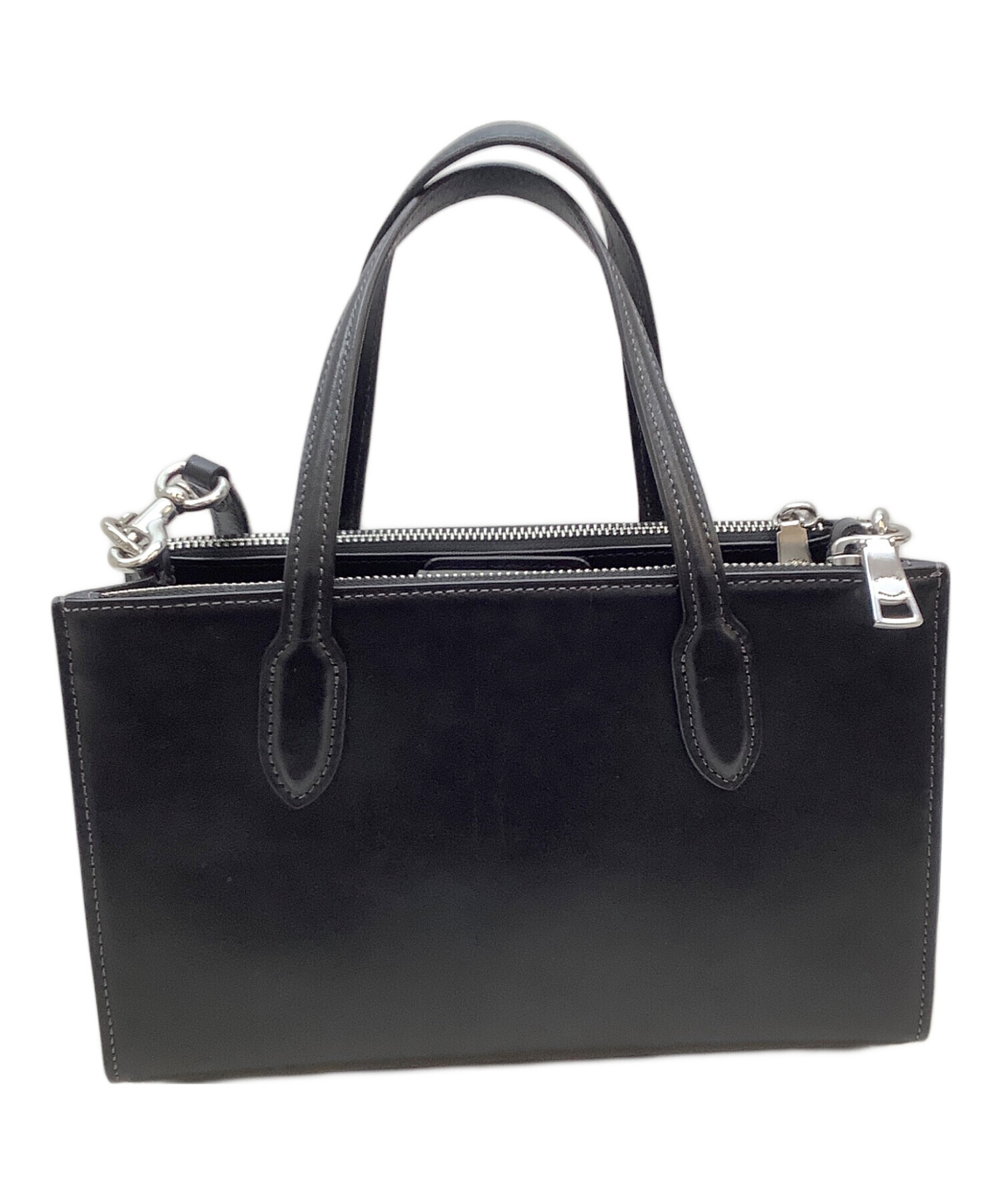 中古・古着通販】COACH (コーチ) 2WAYショルダーバッグ ブラック 