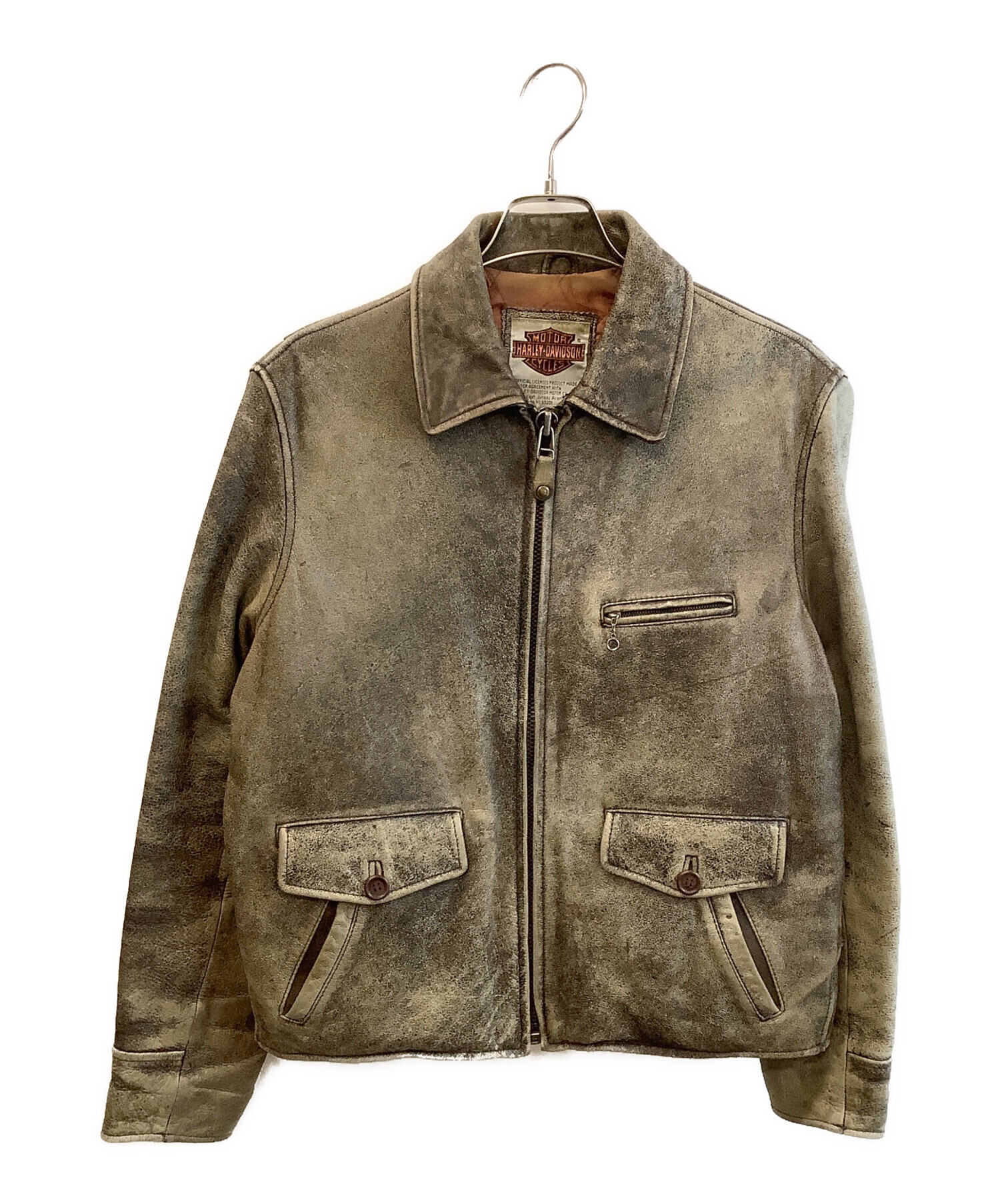 中古・古着通販】HARLEY-DAVIDSON (ハーレーダビッドソン) レザー