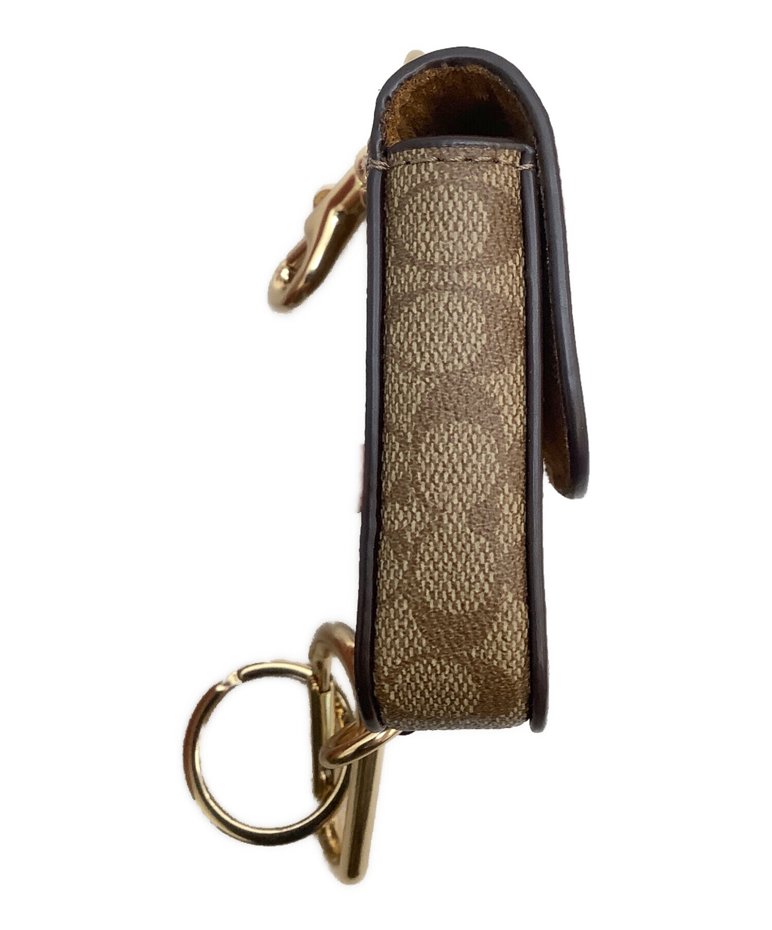 中古・古着通販】COACH (コーチ) バッグチャーム ベージュ｜ブランド