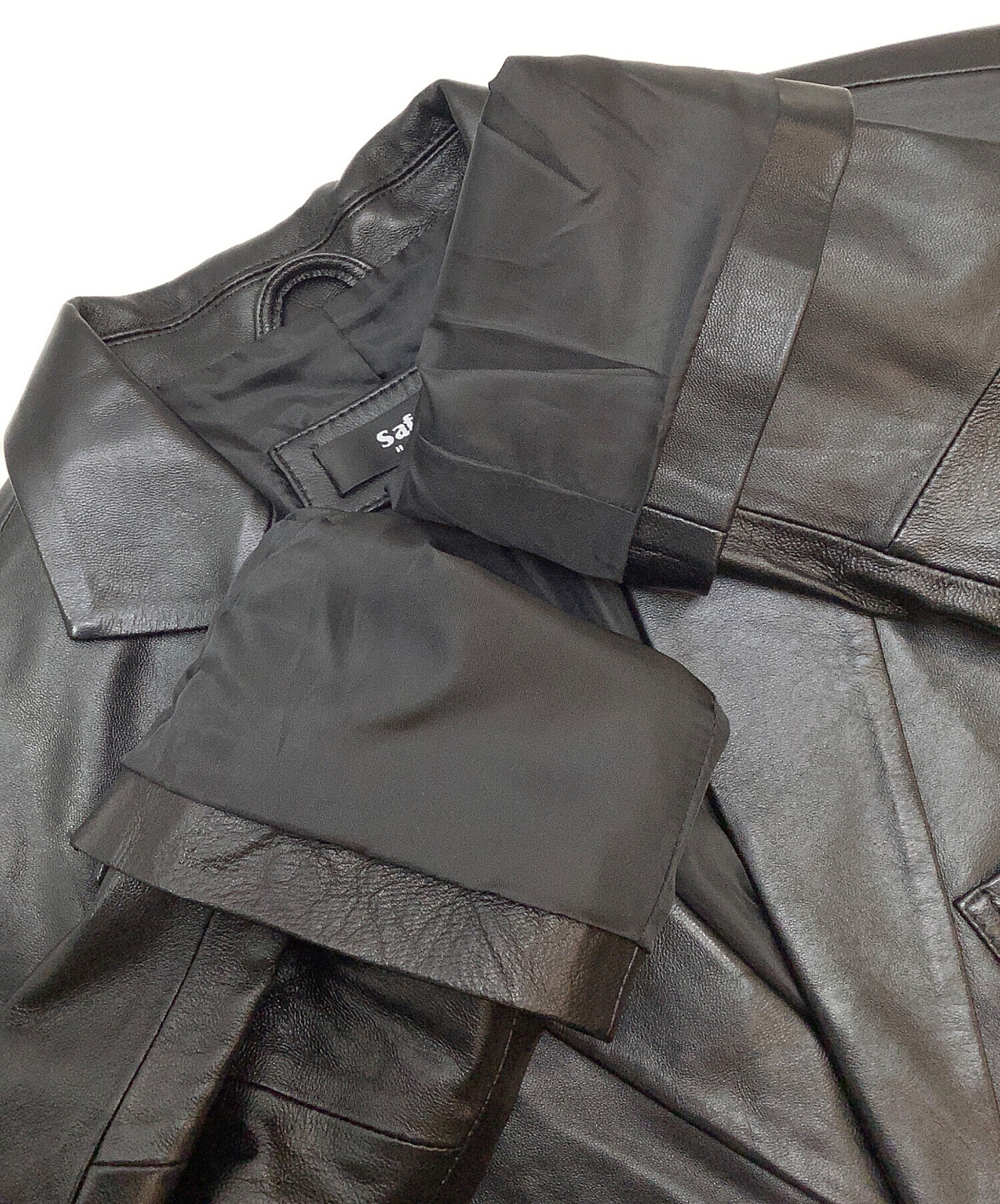 中古・古着通販】safari HOMME (サファリオム) ラムレザージャケット