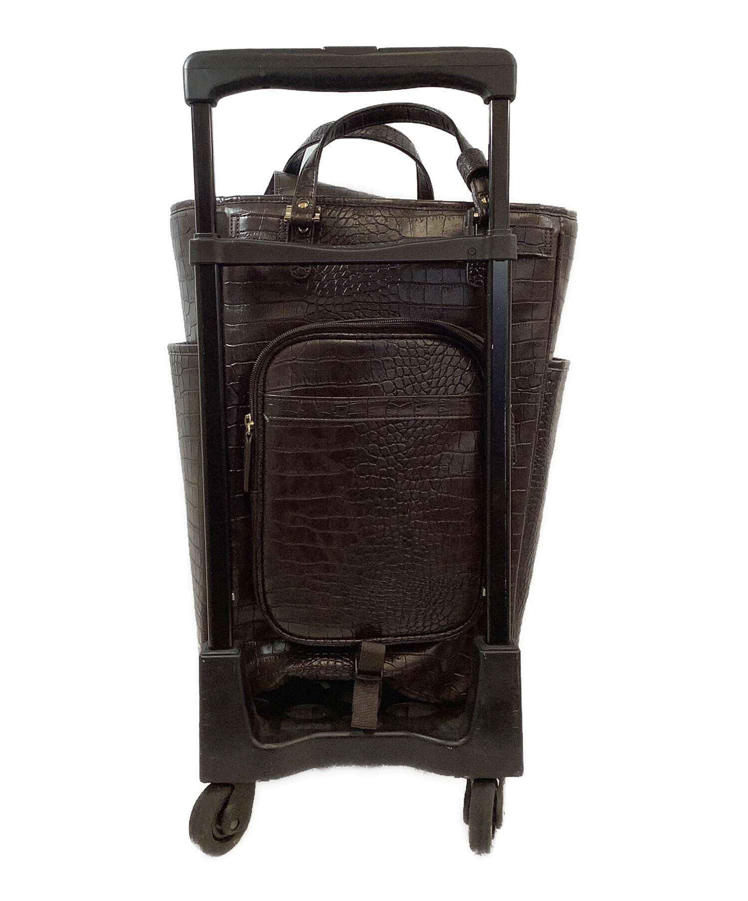 スワニー　キャリーバック　未使用 中古・古着通販】SWANY (スワニー) キャリーバッグ ブラウン｜ブランド