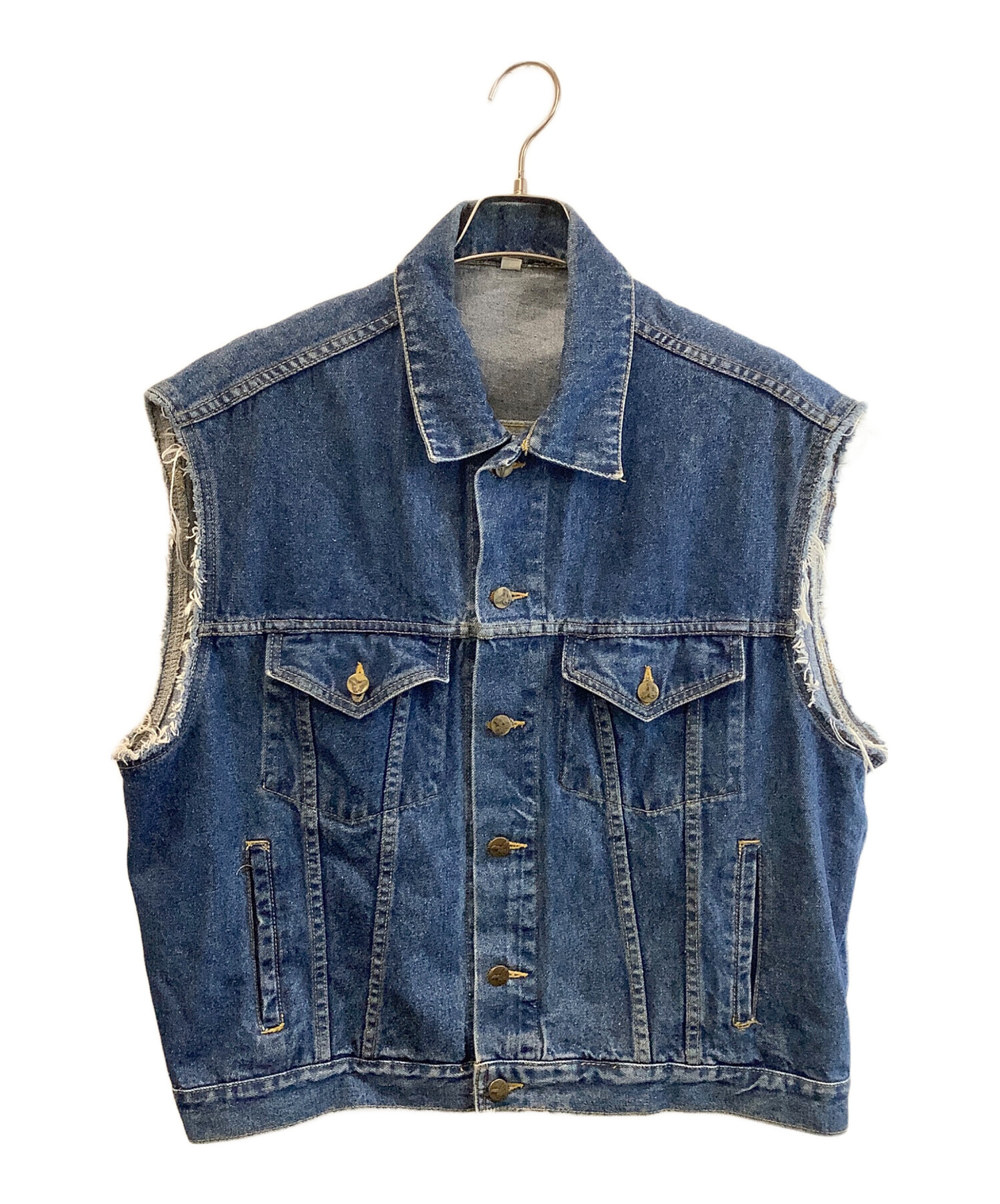 中古・古着通販】JIM BEAM (ジムビーム) デニムジャケットベスト 