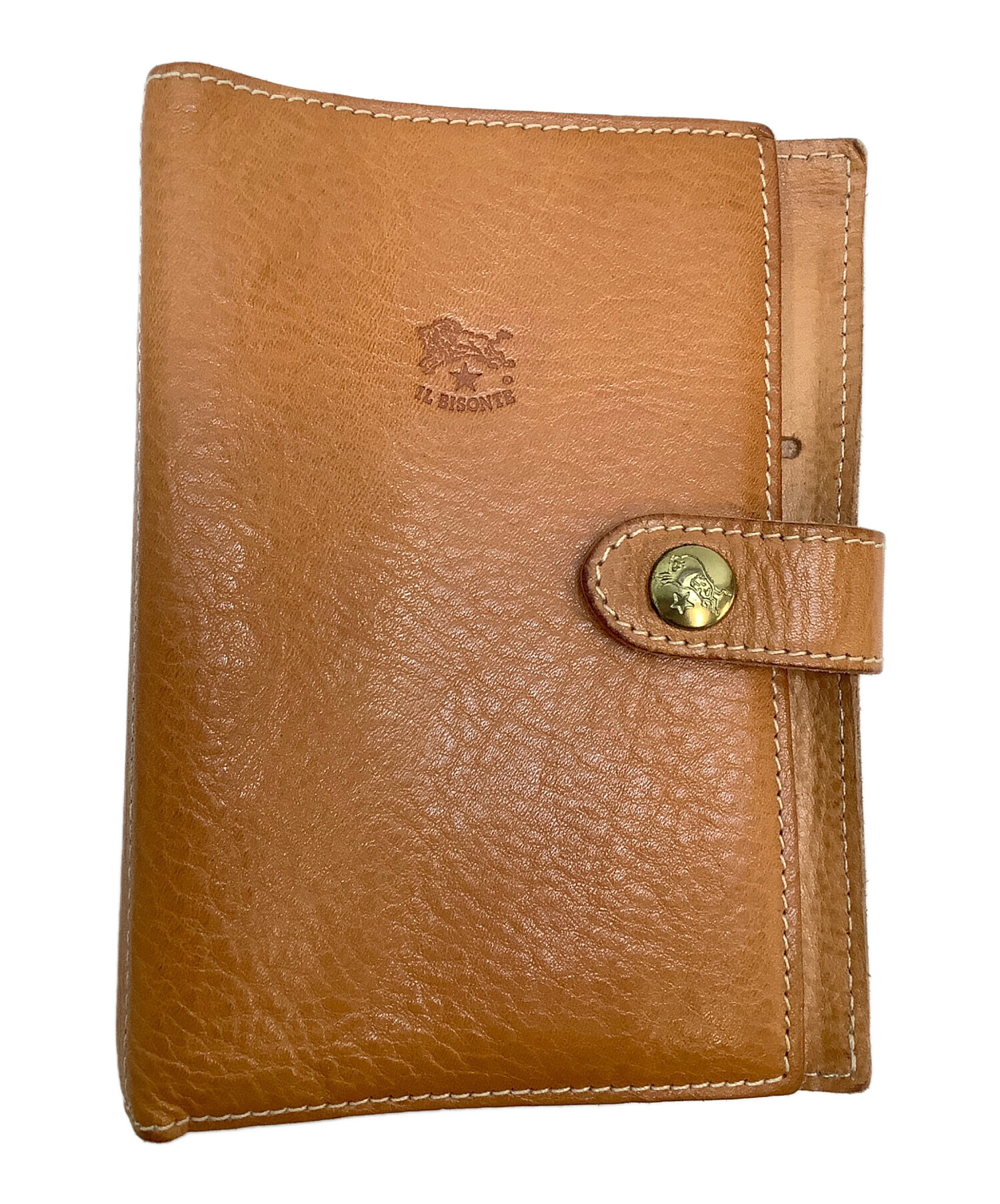 中古・古着通販】IL BISONTE (イル ビゾンテ) システム手帳 キャメル