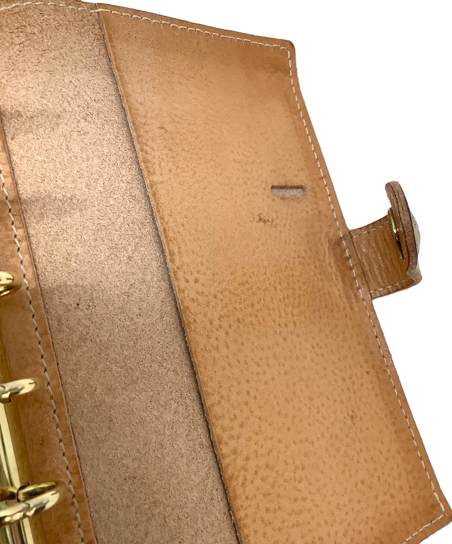 中古・古着通販】IL BISONTE (イル ビゾンテ) システム手帳 キャメル