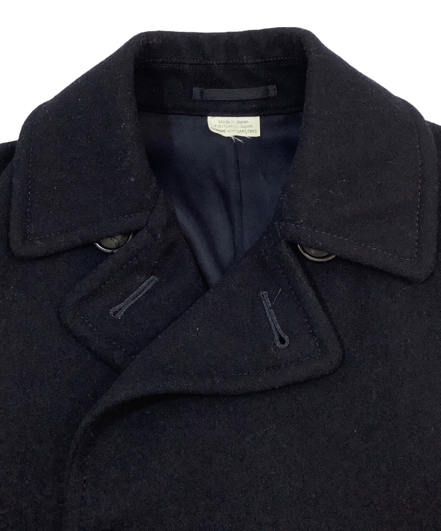 中古・古着通販】COMME des GARCONS (コムデギャルソン) ウールPコート