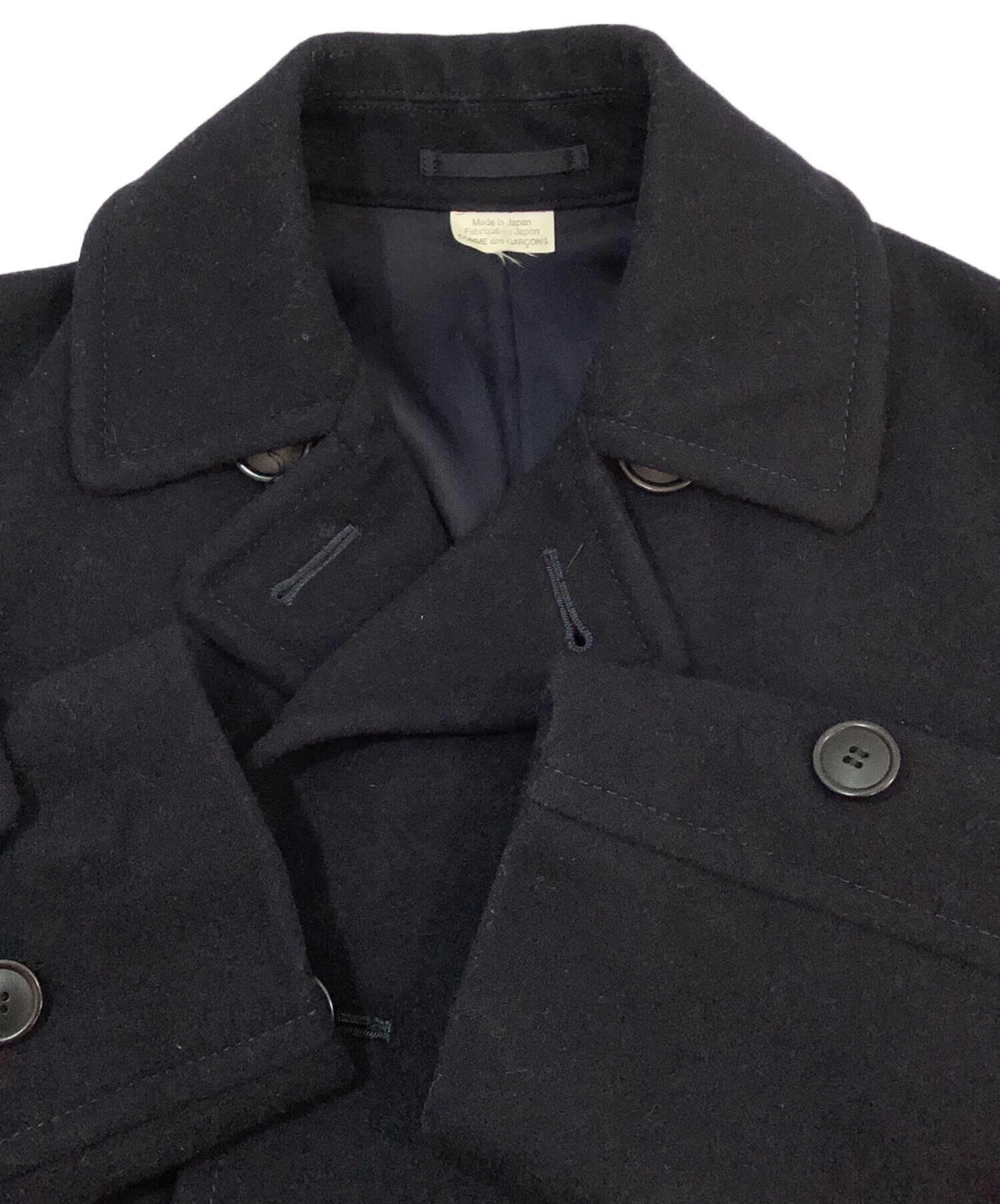 中古・古着通販】COMME des GARCONS (コムデギャルソン) ウールPコート