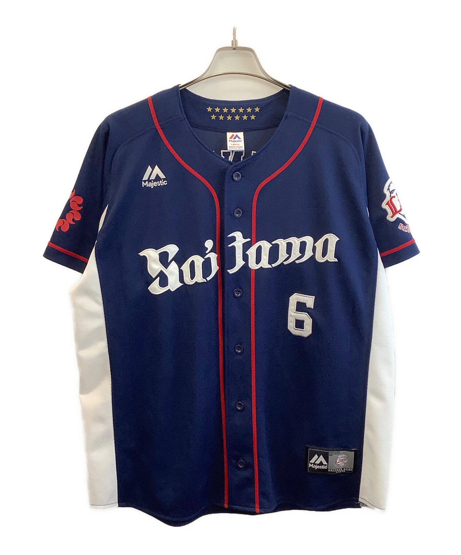 中古・古着通販】Majestic (マジェスティック) 西武ライオンズ 6