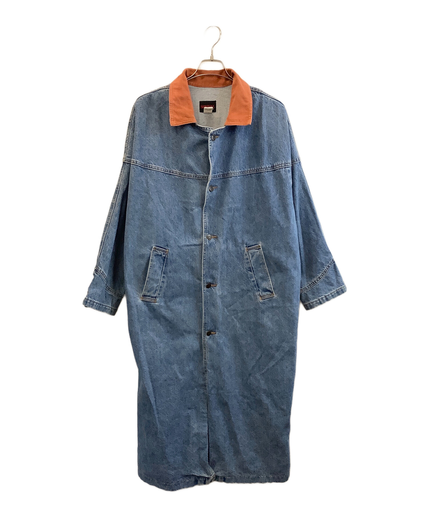 中古・古着通販】SUNBELT (サンベルト) デニムコート ブルー サイズ:ML
