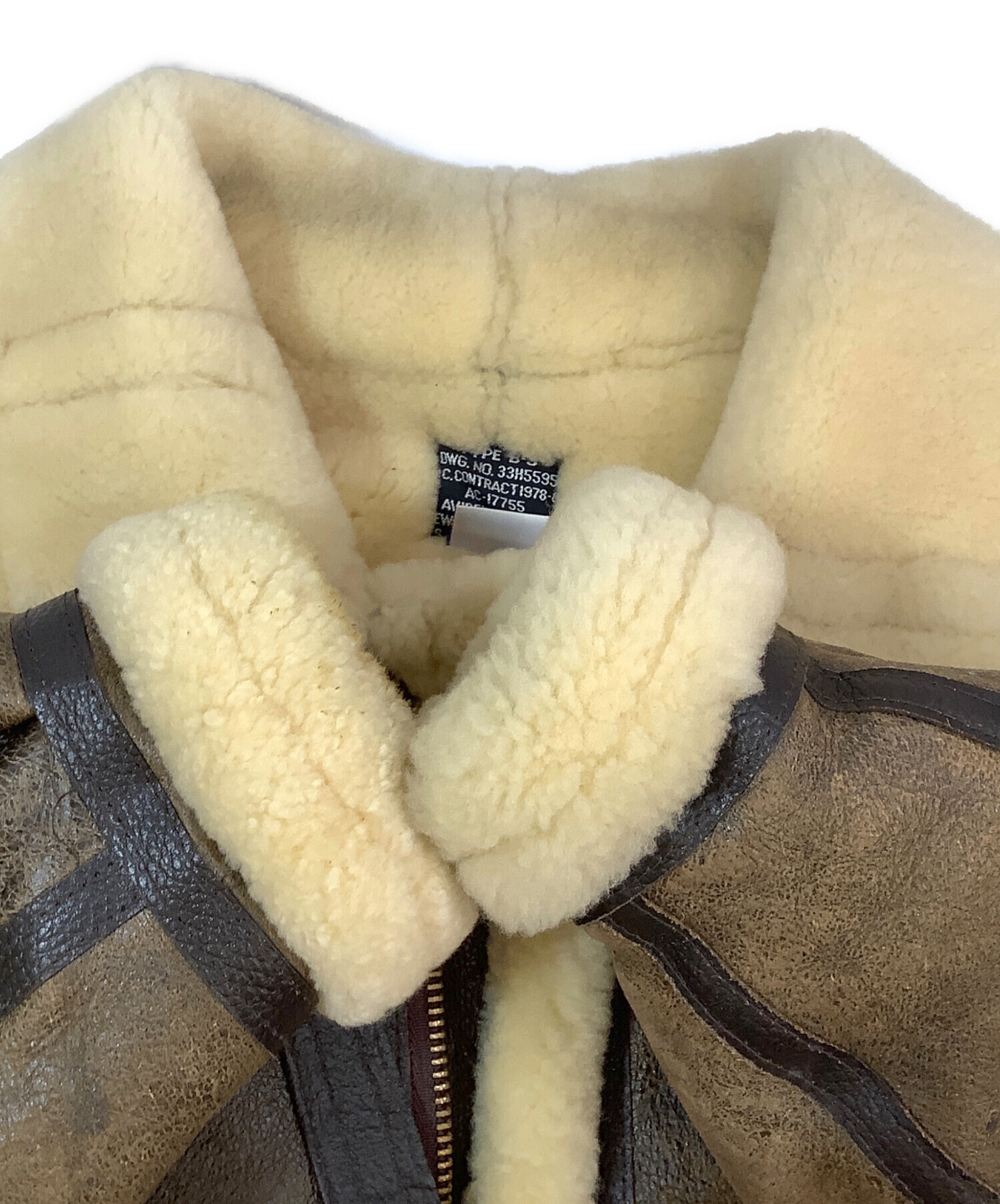 中古・古着通販】AVIREX (アヴィレックス) シープスキンムートン