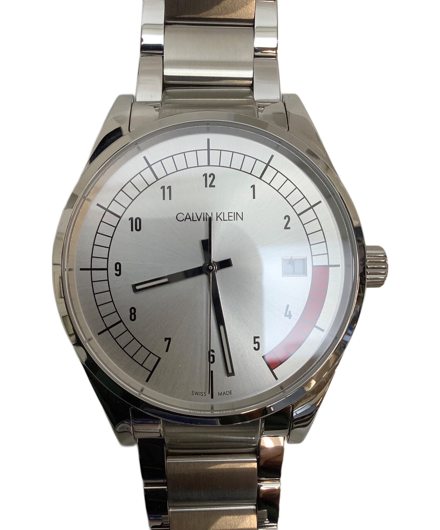 中古・古着通販】Calvin Klein (カルバンクライン) 腕時計 シルバー 