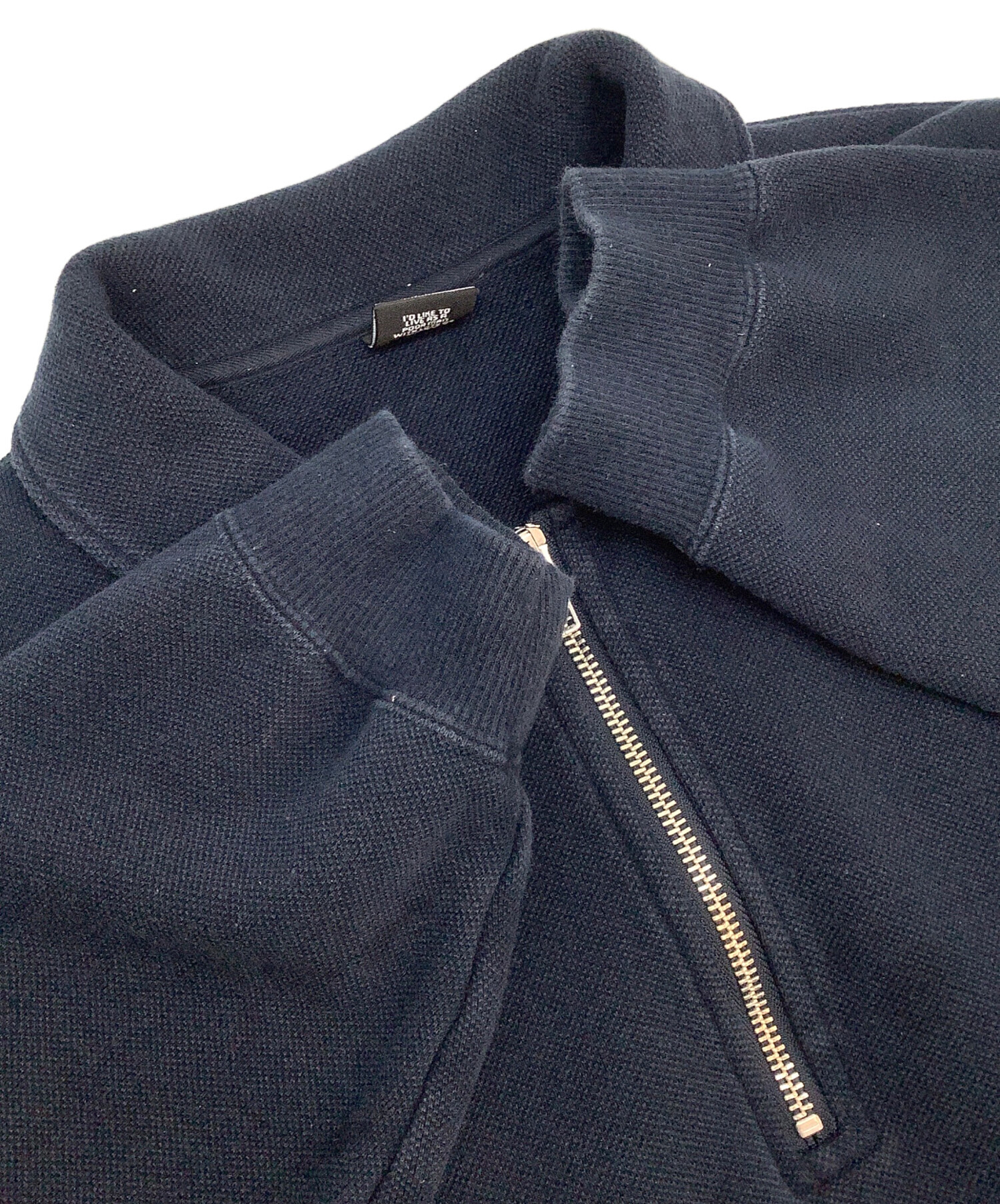 中古・古着通販】PWA (プア) HEAVY KANOKO H/Z POLO ネイビー×パープル