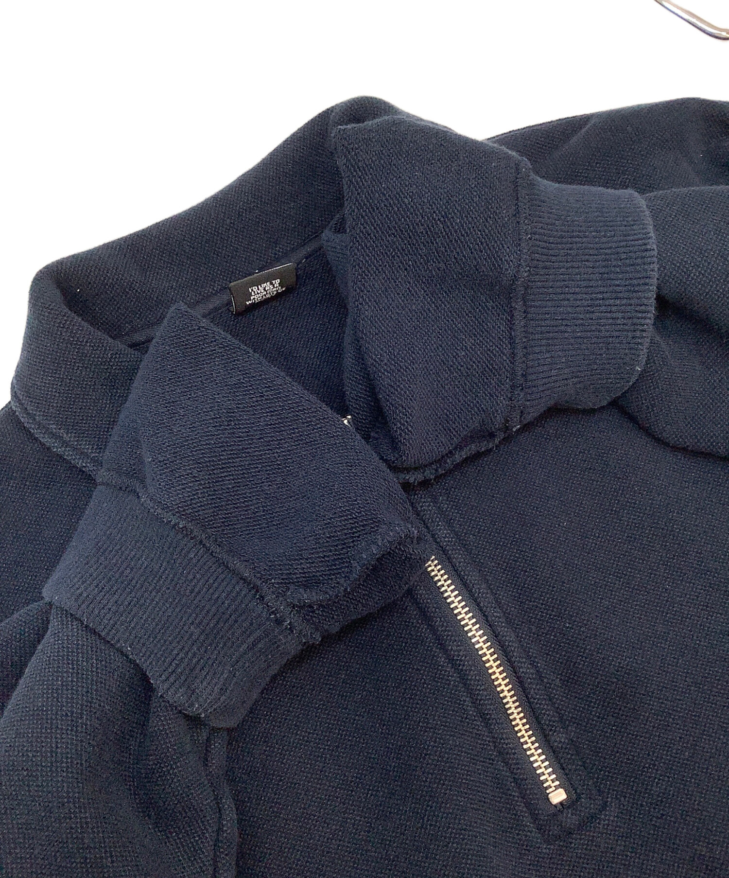 中古・古着通販】PWA (プア) HEAVY KANOKO H/Z POLO ネイビー×パープル