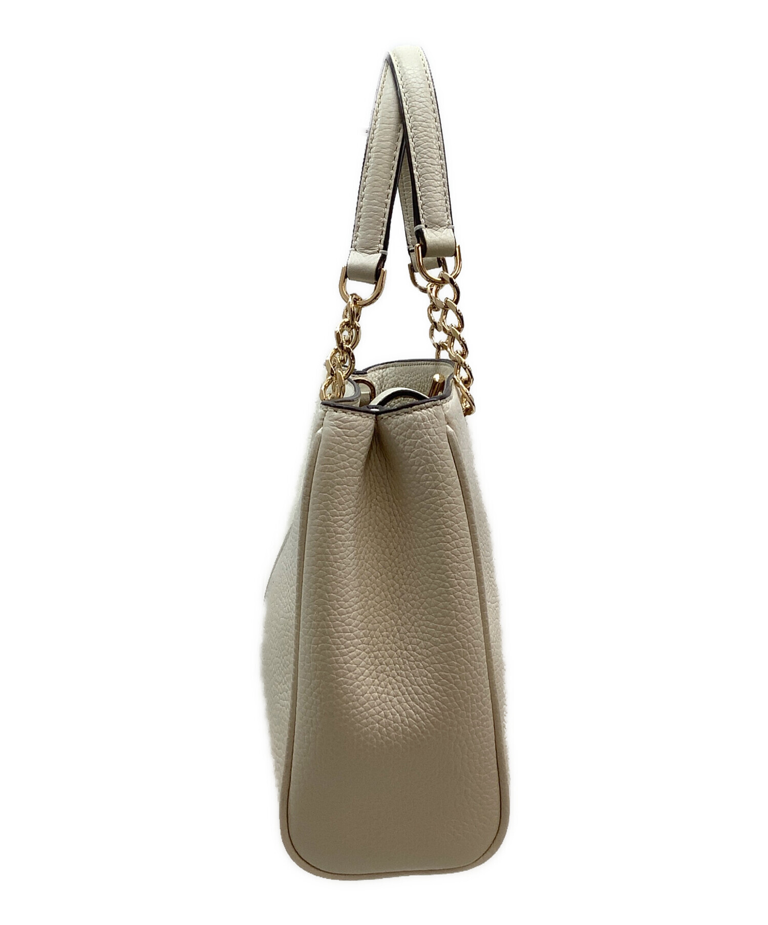中古・古着通販】TORY BURCH (トリーバーチ) ハンドバッグ アイボリー 