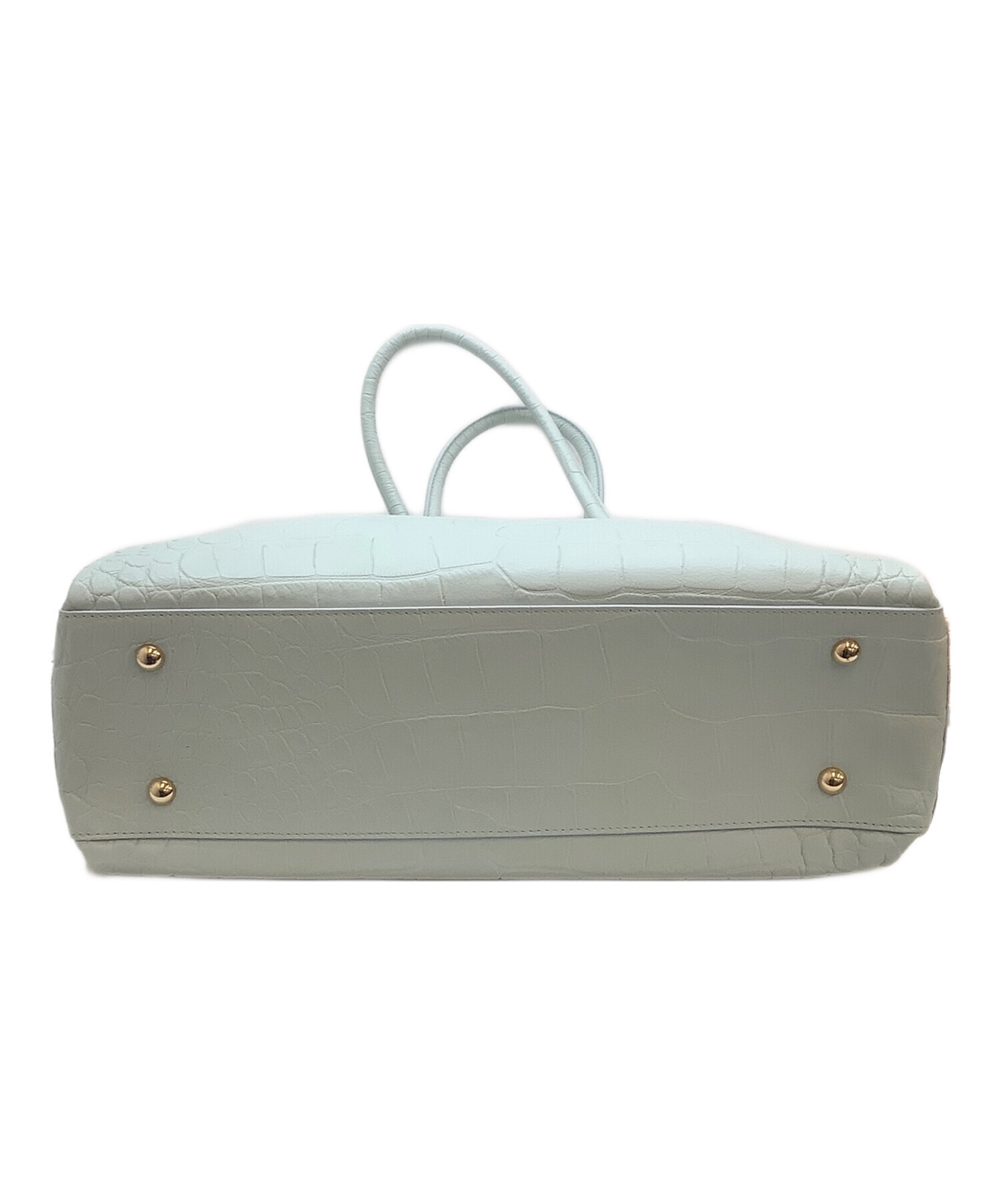 中古・古着通販】FURLA (フルラ) トートバッグ スカイブルー 未使用品 