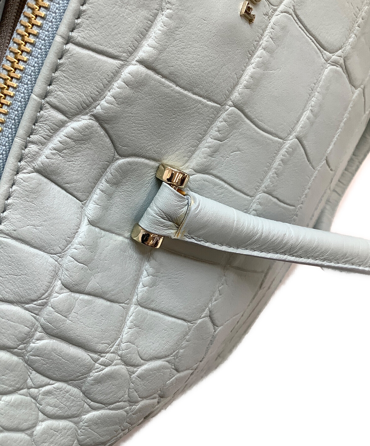中古・古着通販】FURLA (フルラ) トートバッグ スカイブルー 未使用品 
