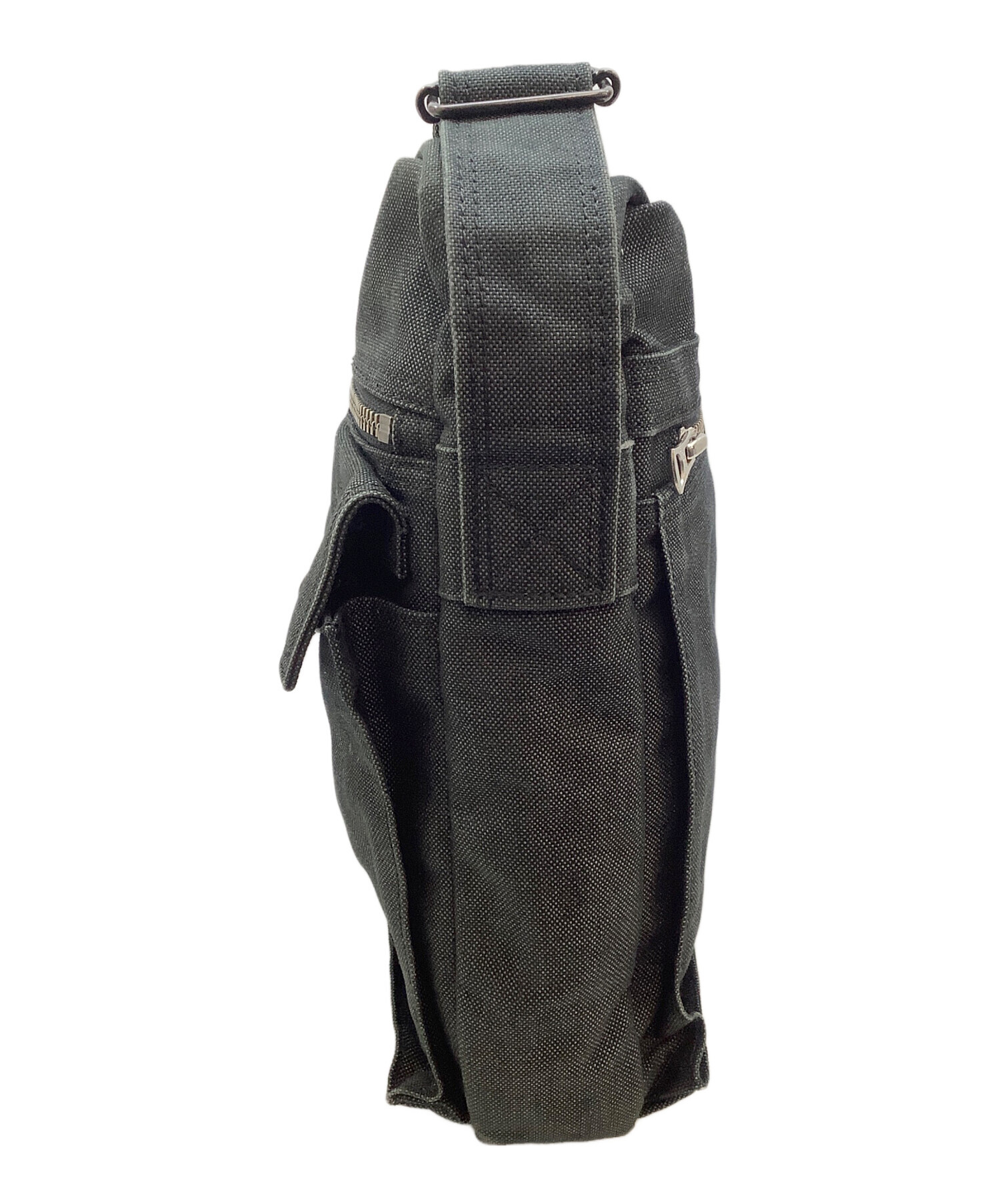 中古・古着通販】PORTER (ポーター) ショルダーバッグ ダークグレー 