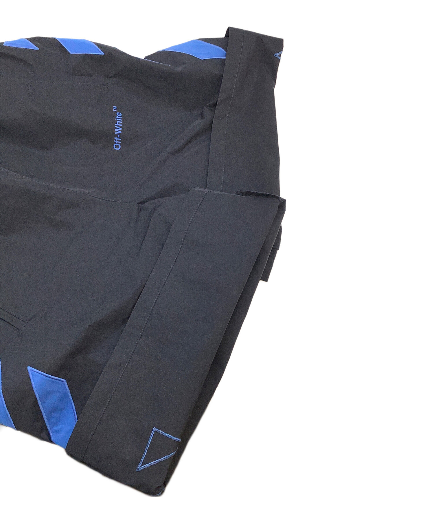 中古・古着通販】OFFWHITE (オフホワイト) ハーフパンツ ブラック 
