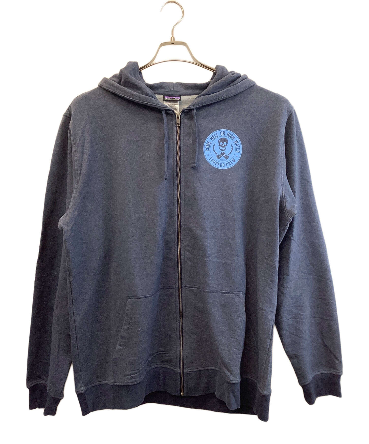 中古・古着通販】Patagonia (パタゴニア) ジップパーカー ネイビー 中古・古着通販】Patagonia (パタゴニア) ジップパーカー ネイビー